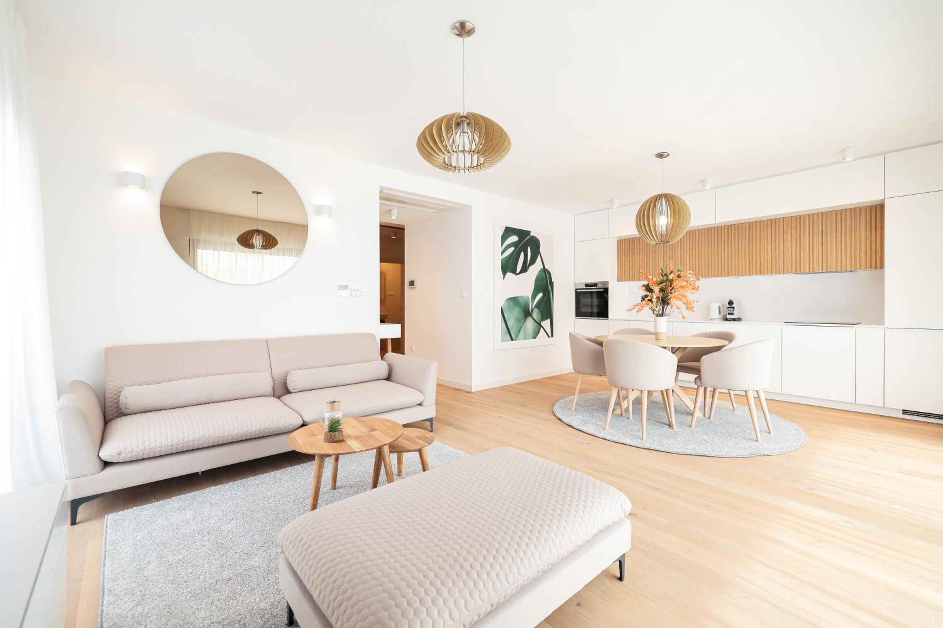 Standard Two-Bedroom Apartment with Balcony and Garden View - Ground Floor