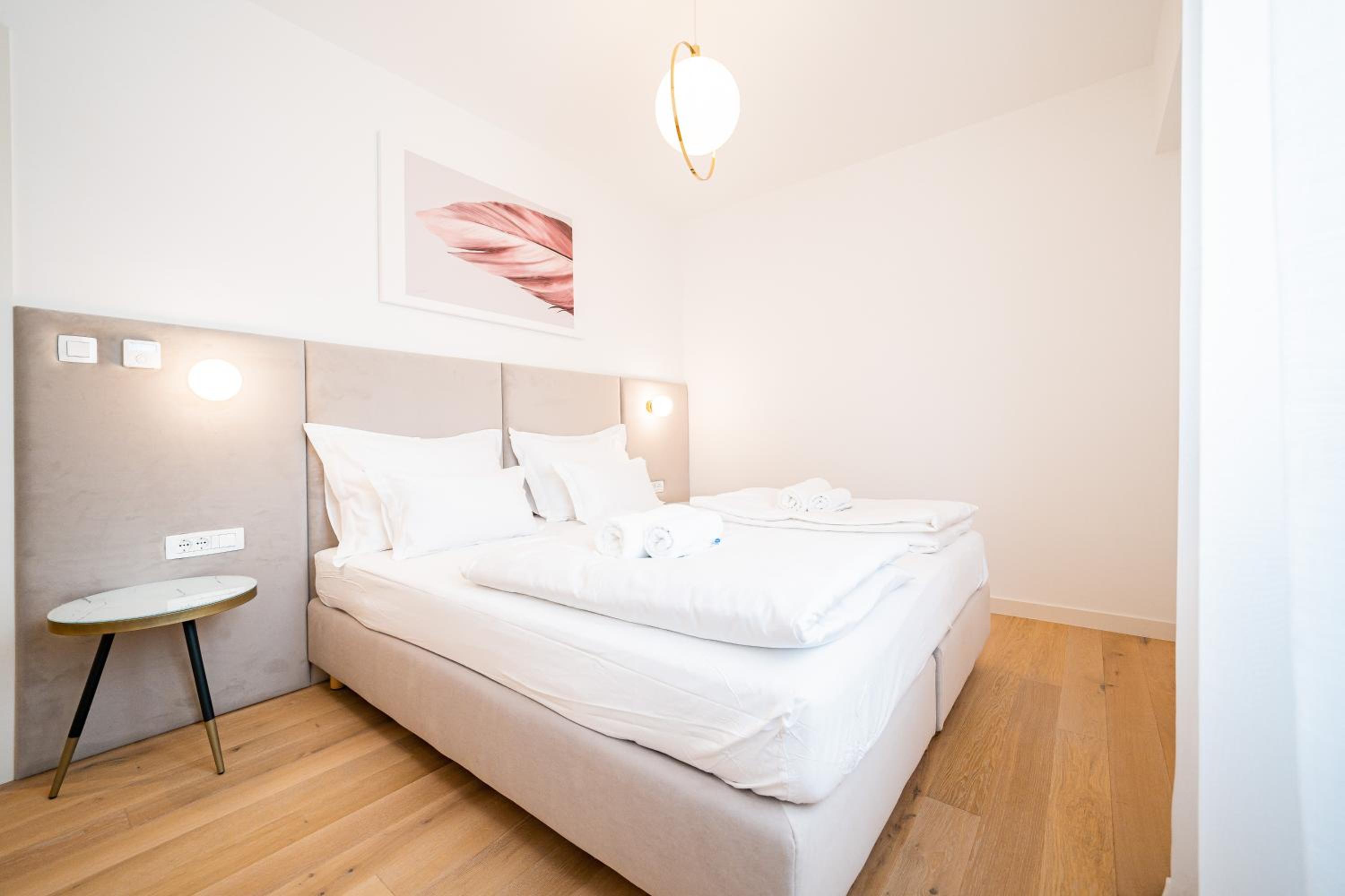 Standard Two-Bedroom Apartment with Balcony and Garden View - Ground Floor
