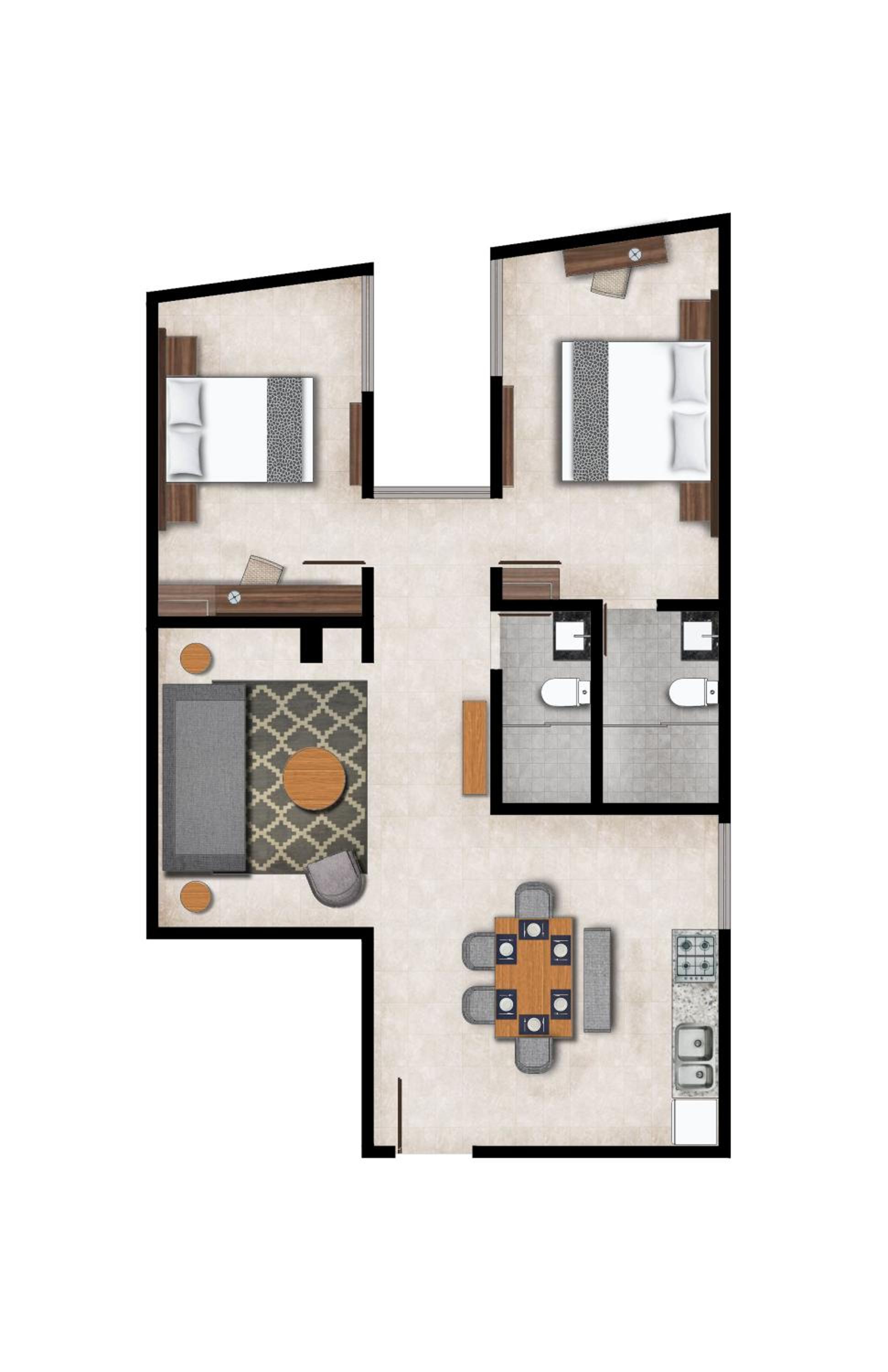 Two-Bedroom Apartment - Photo 6
