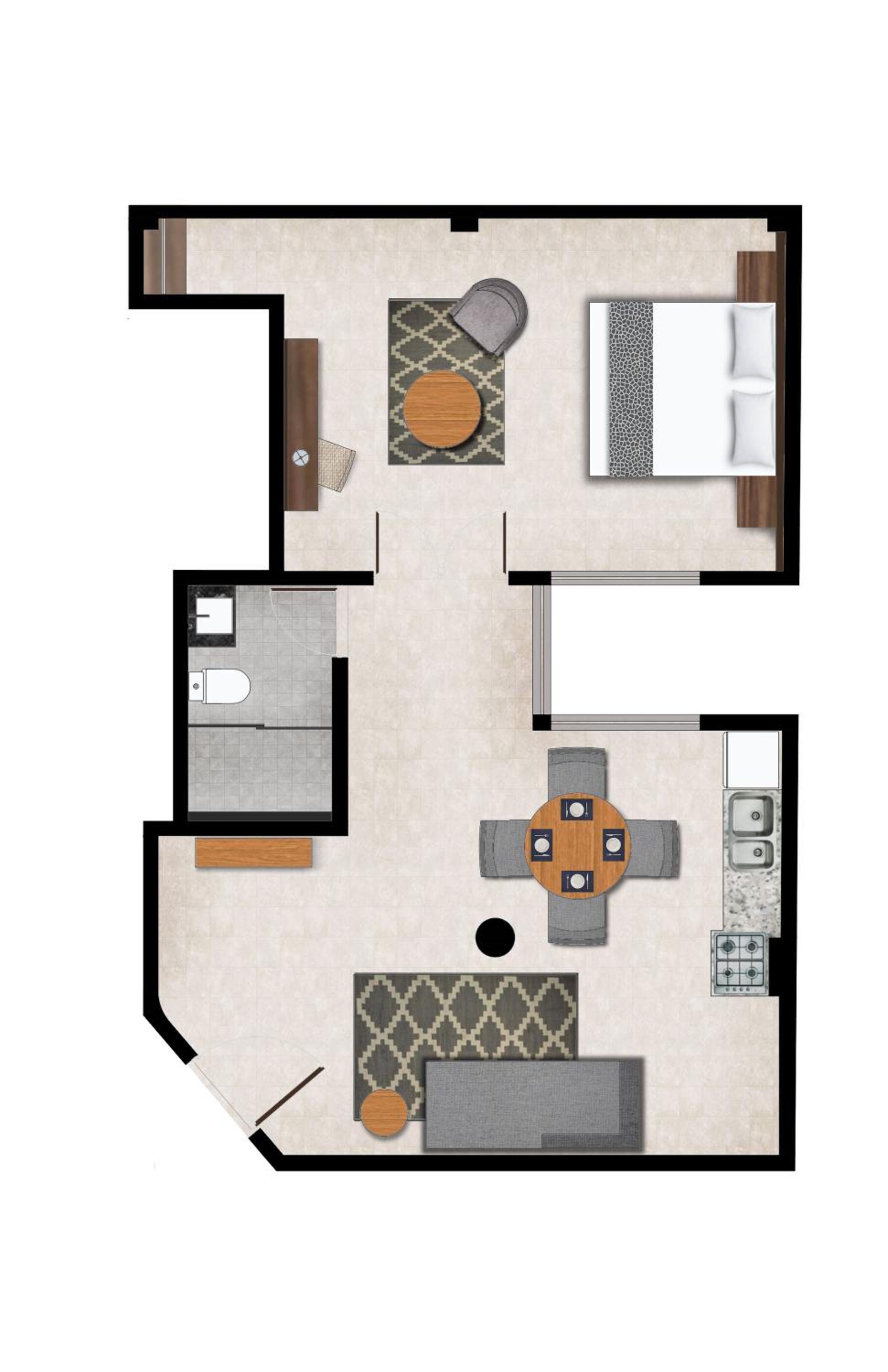 One-Bedroom Apartment - Photo 9