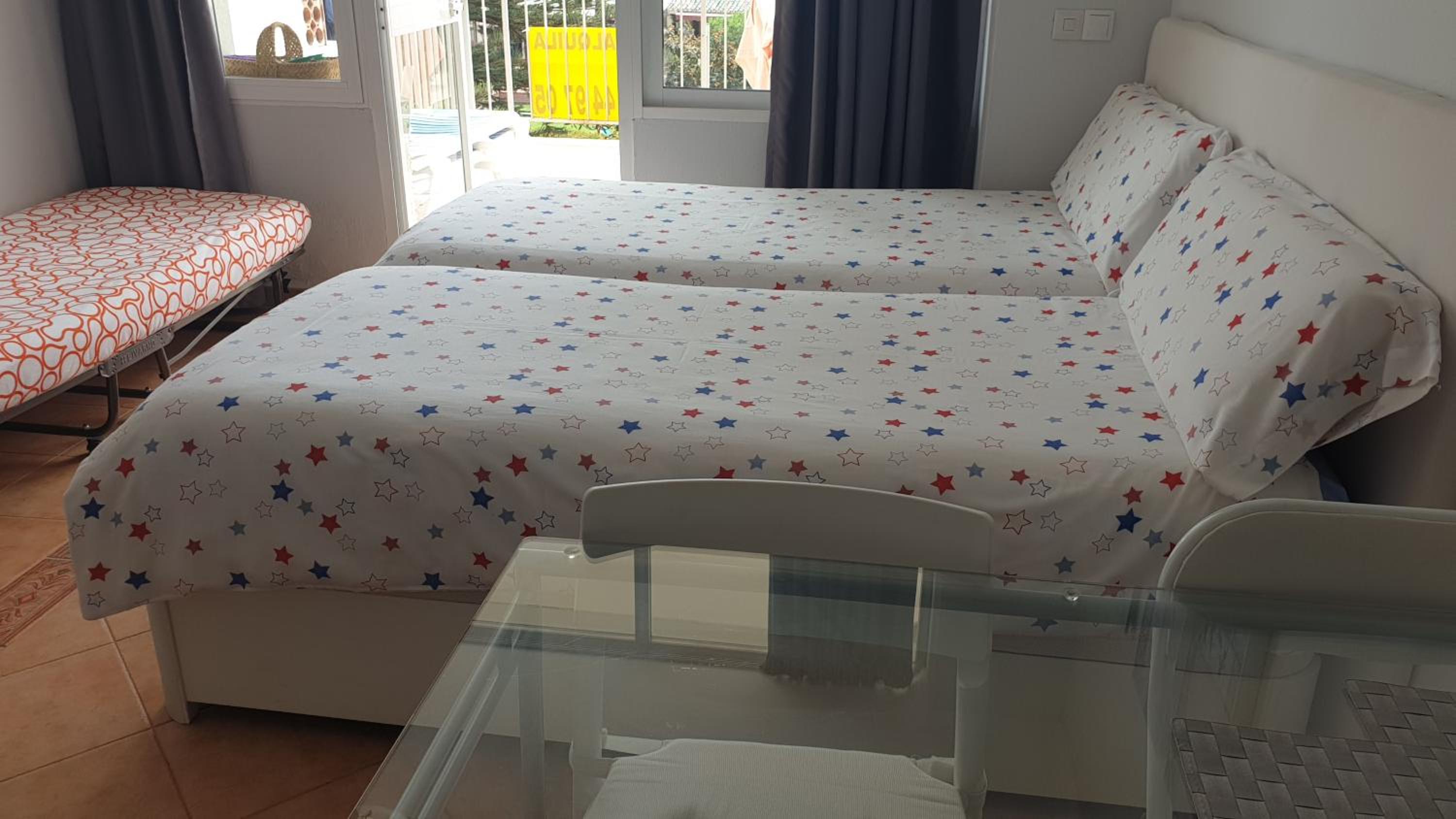 Estudio con terraza