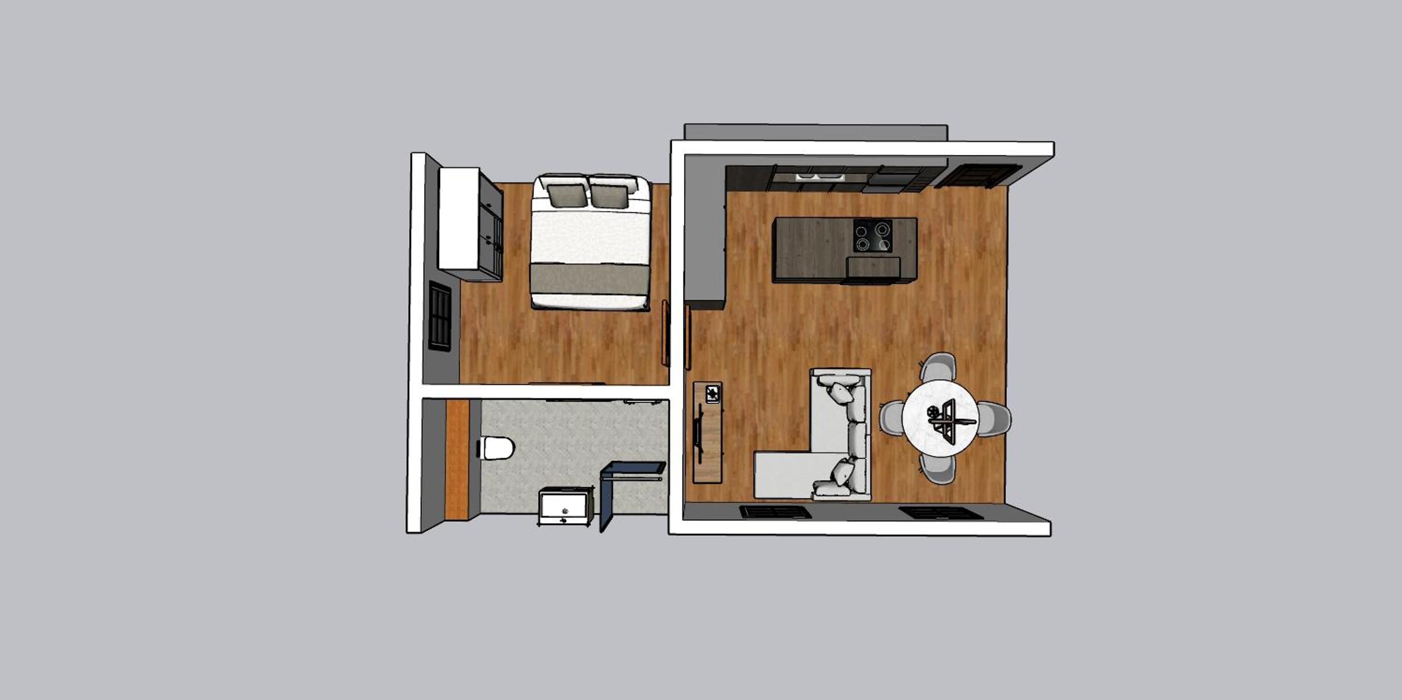 One-Bedroom Apartment - Photo 4