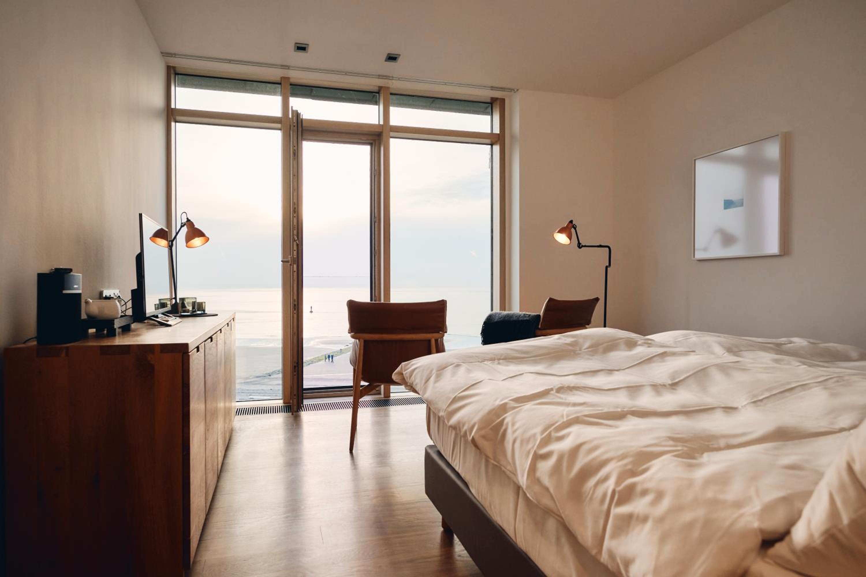 Double room on the panorama floor facing the sea side - Rodehuus