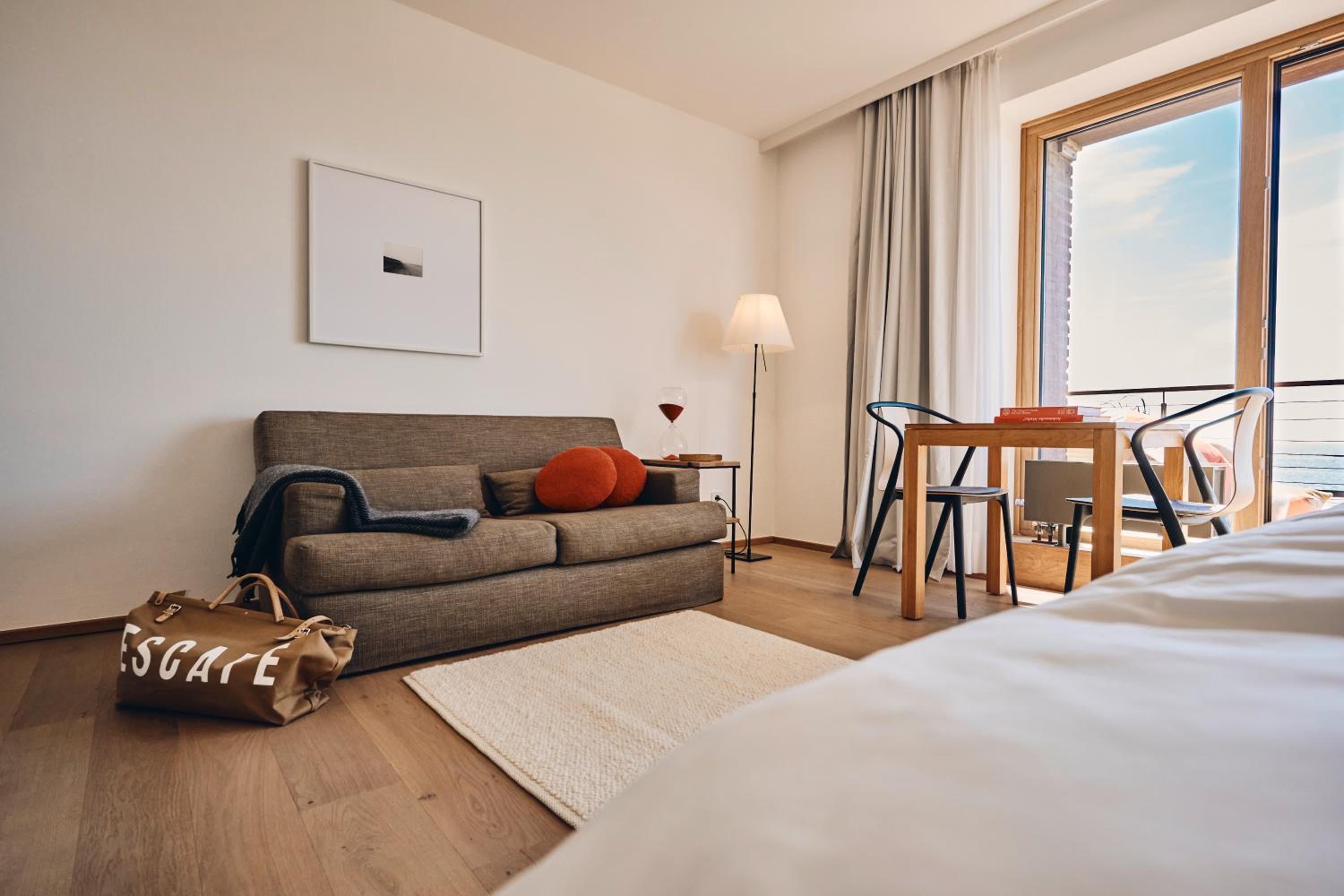 One-room apartment with terrace balcony facing the sea side - Rodehuus