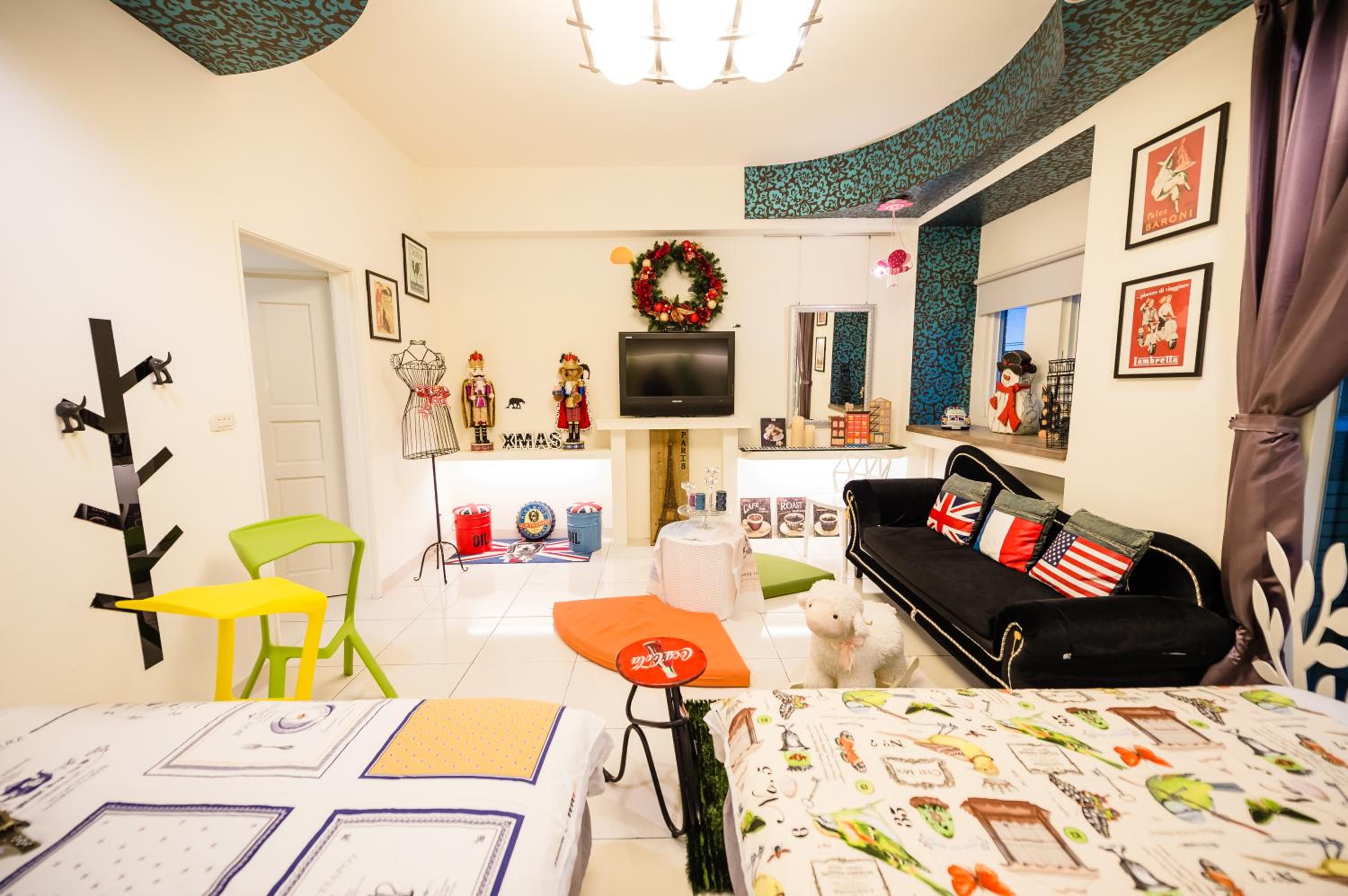 Deluxe Quadruple Room with Balcony