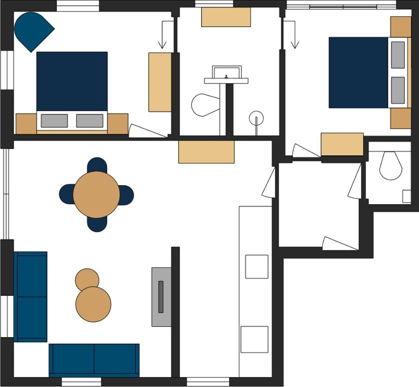 Two-Bedroom Apartment photo 2