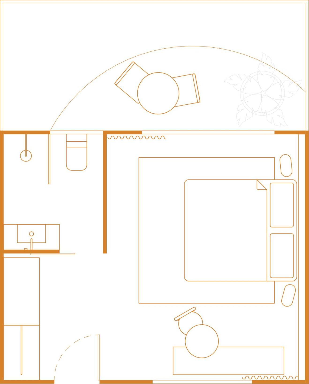 King Room with Garden View