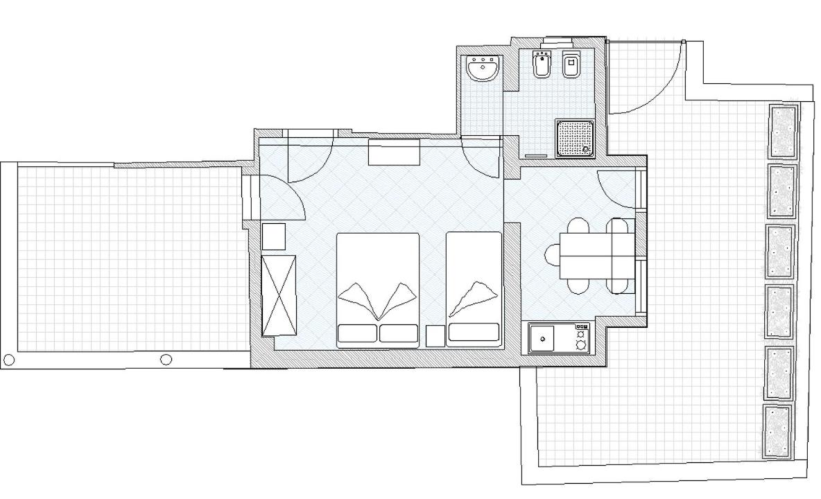 One-Bedroom Apartment with Sea View and Terrace photo 2