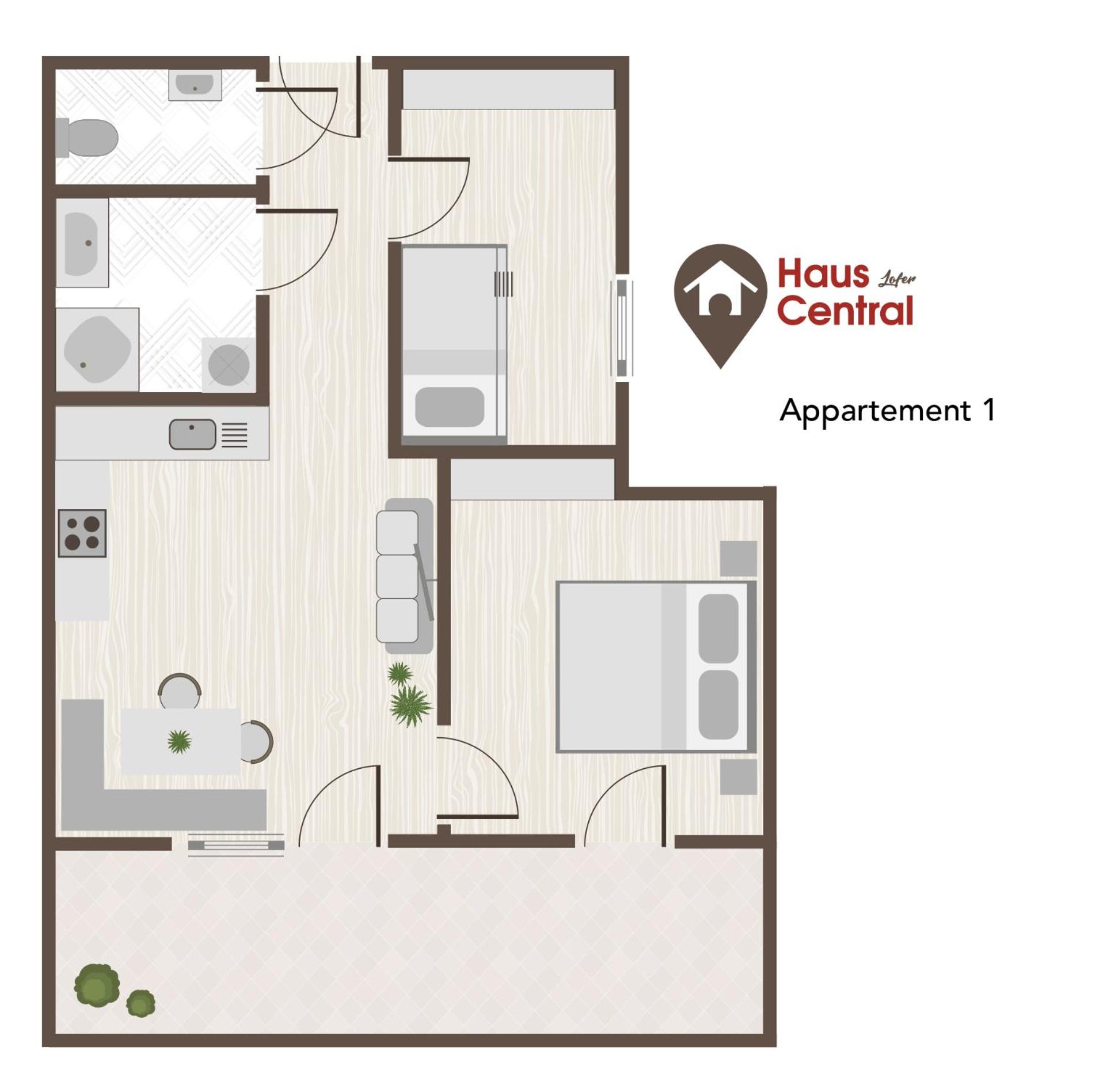 Apartment with Terrace