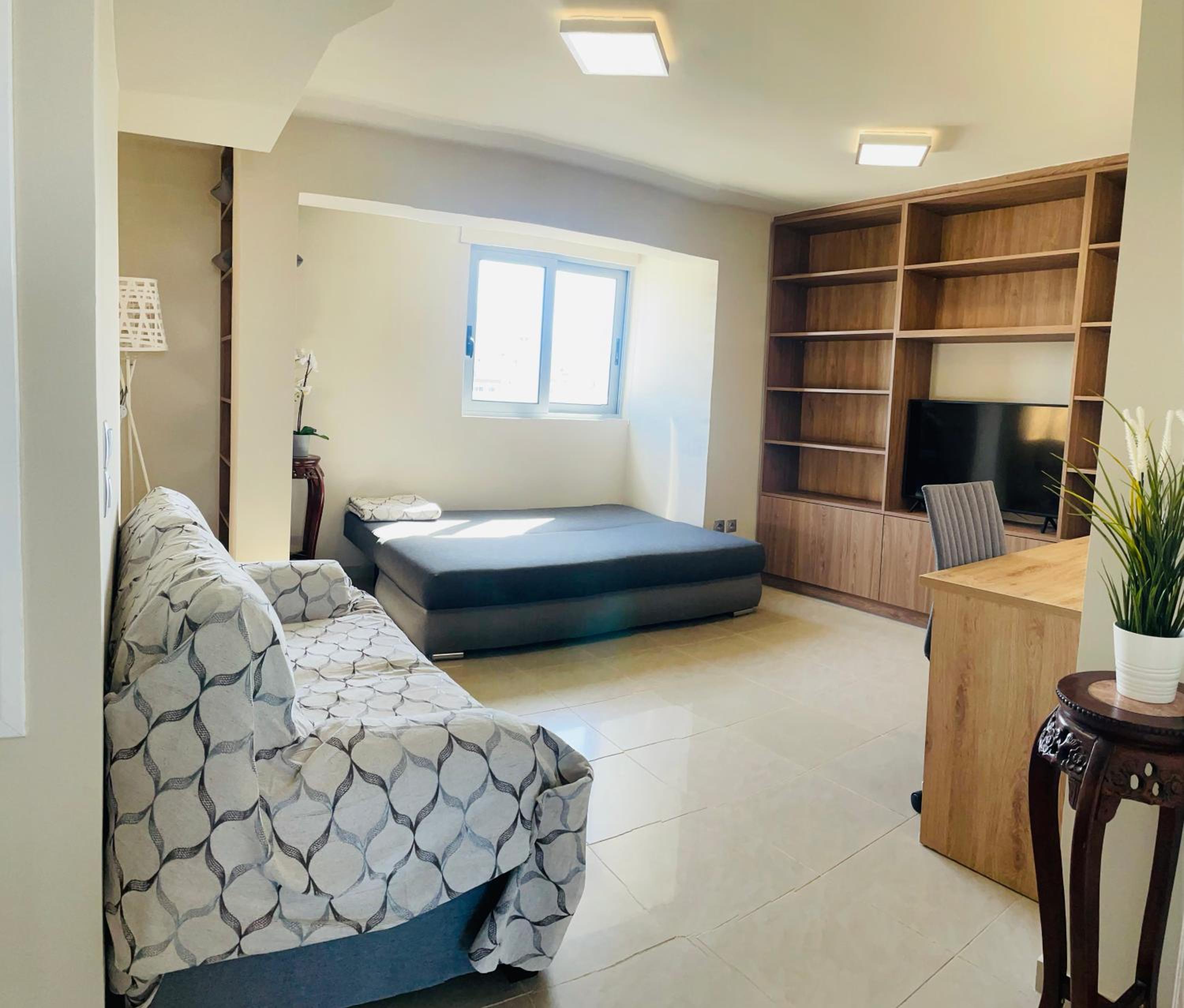 Rooftop One-Bedroom Apartment with Acropolis View