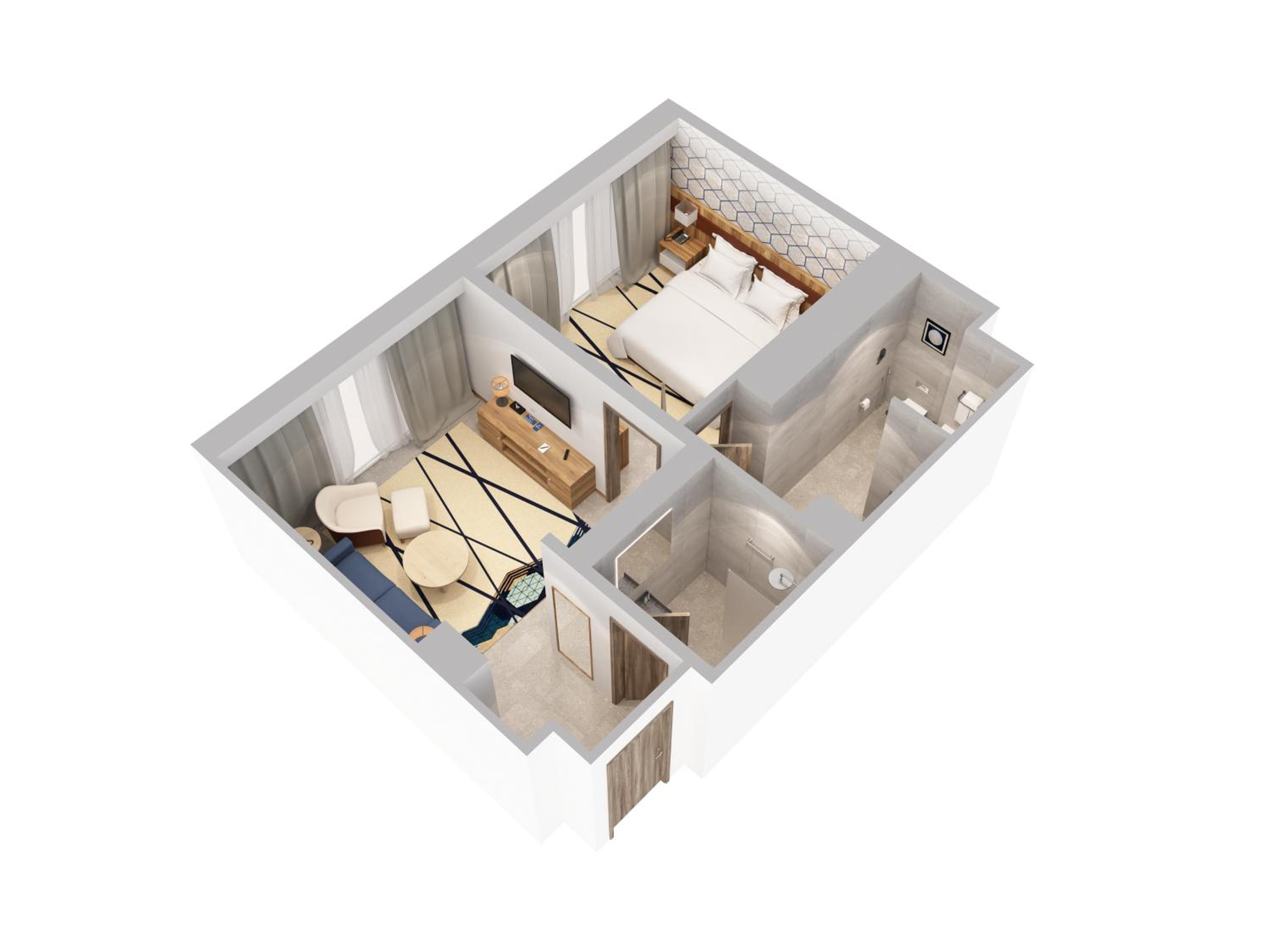 One-Bedroom Suite - Photo 5