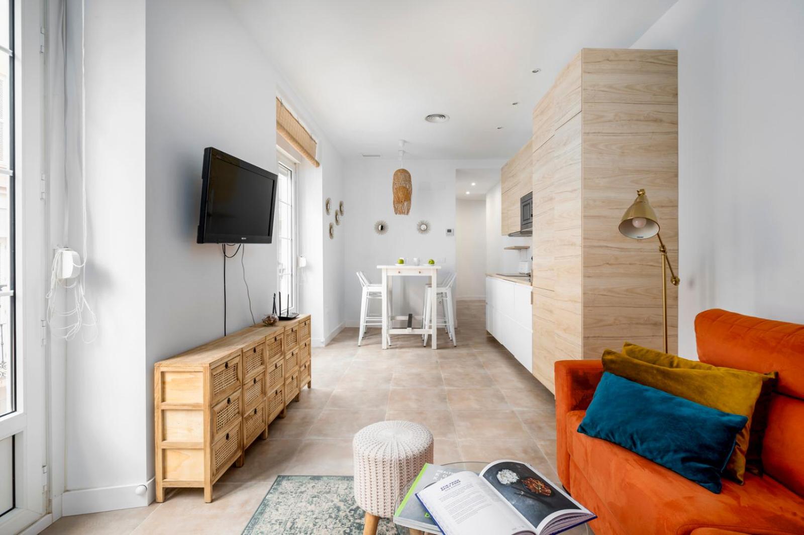 Apartamento de dos habitaciones