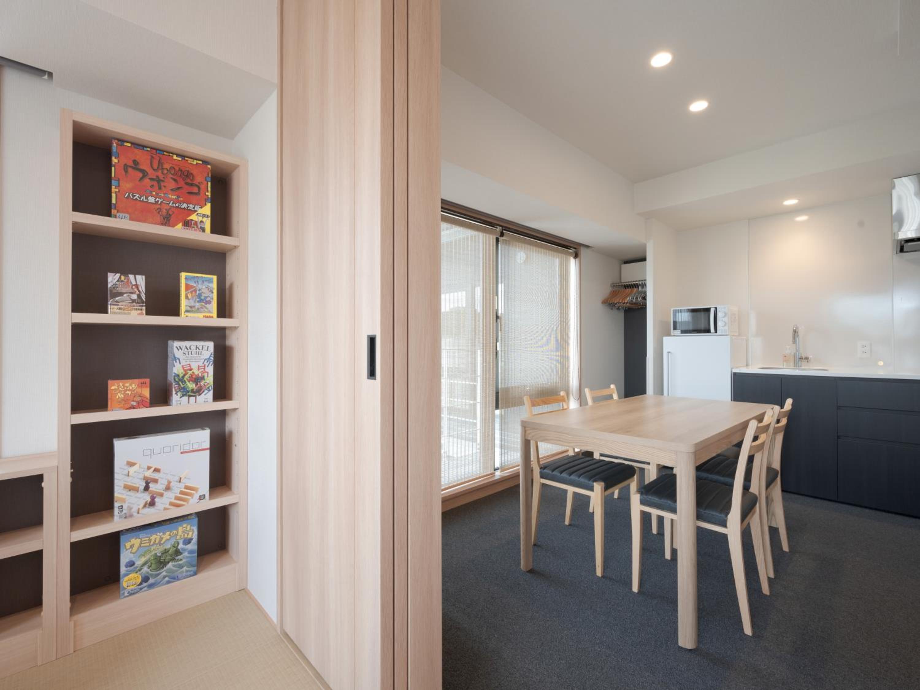 Sky Terrace and Board Game Room