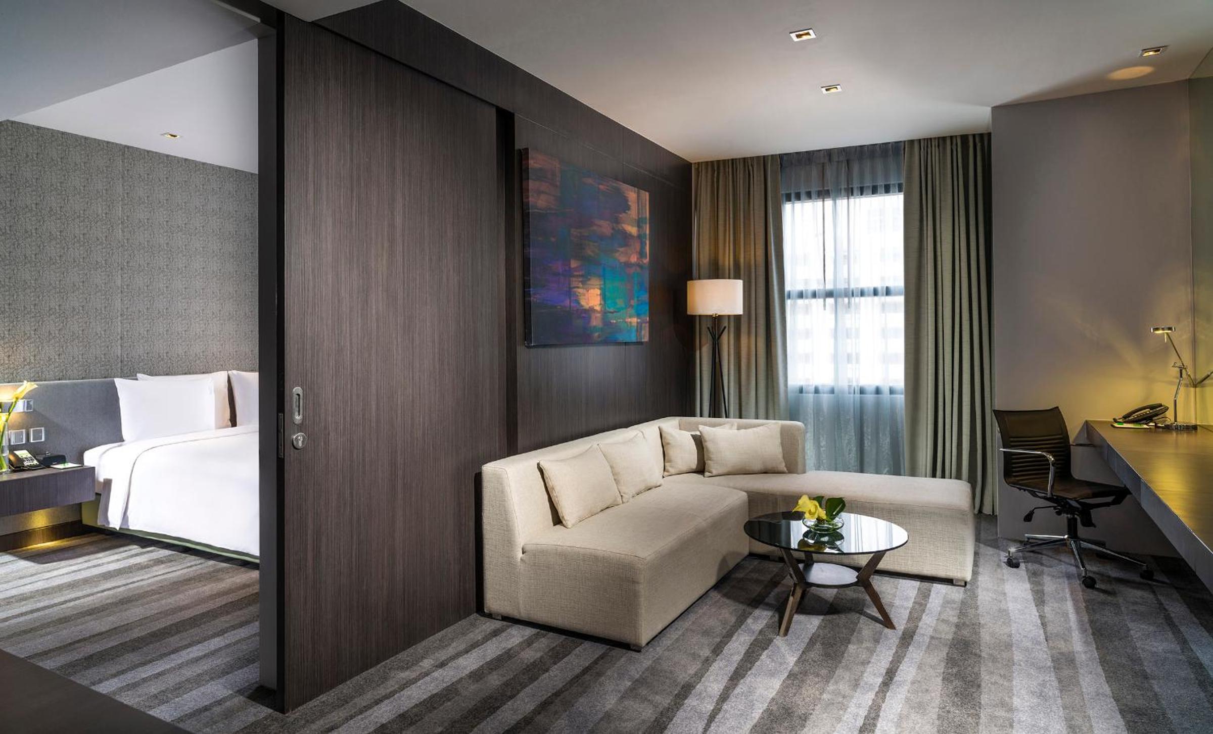 One-Bedroom King Suite with City View