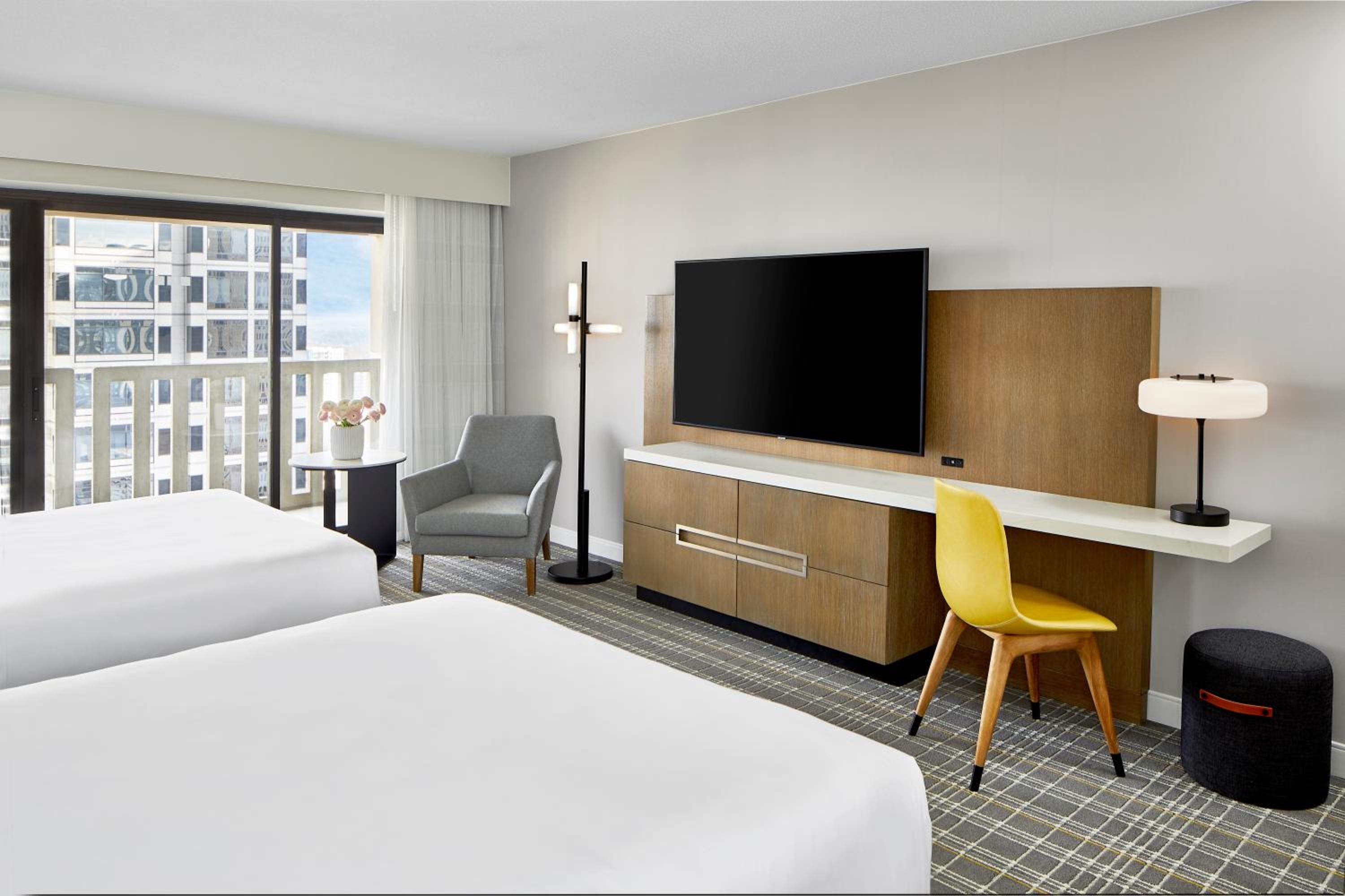 Queen Room with Two Queen Beds with Balcony and City View - Photo 3