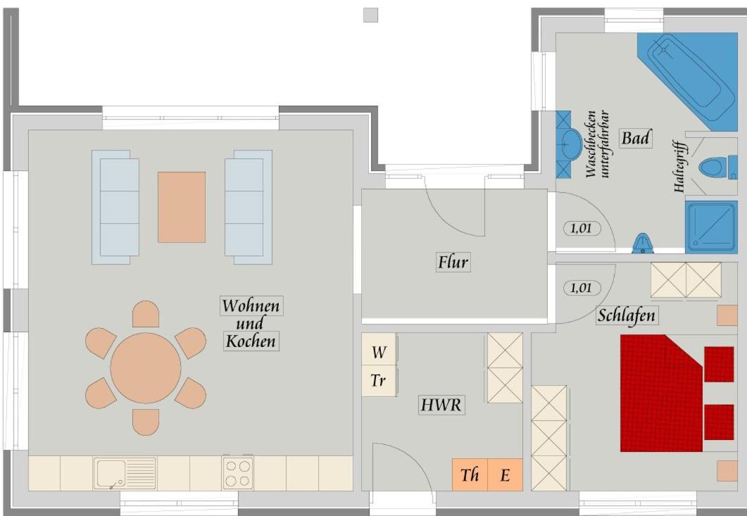 Apartment with Sauna photo 3