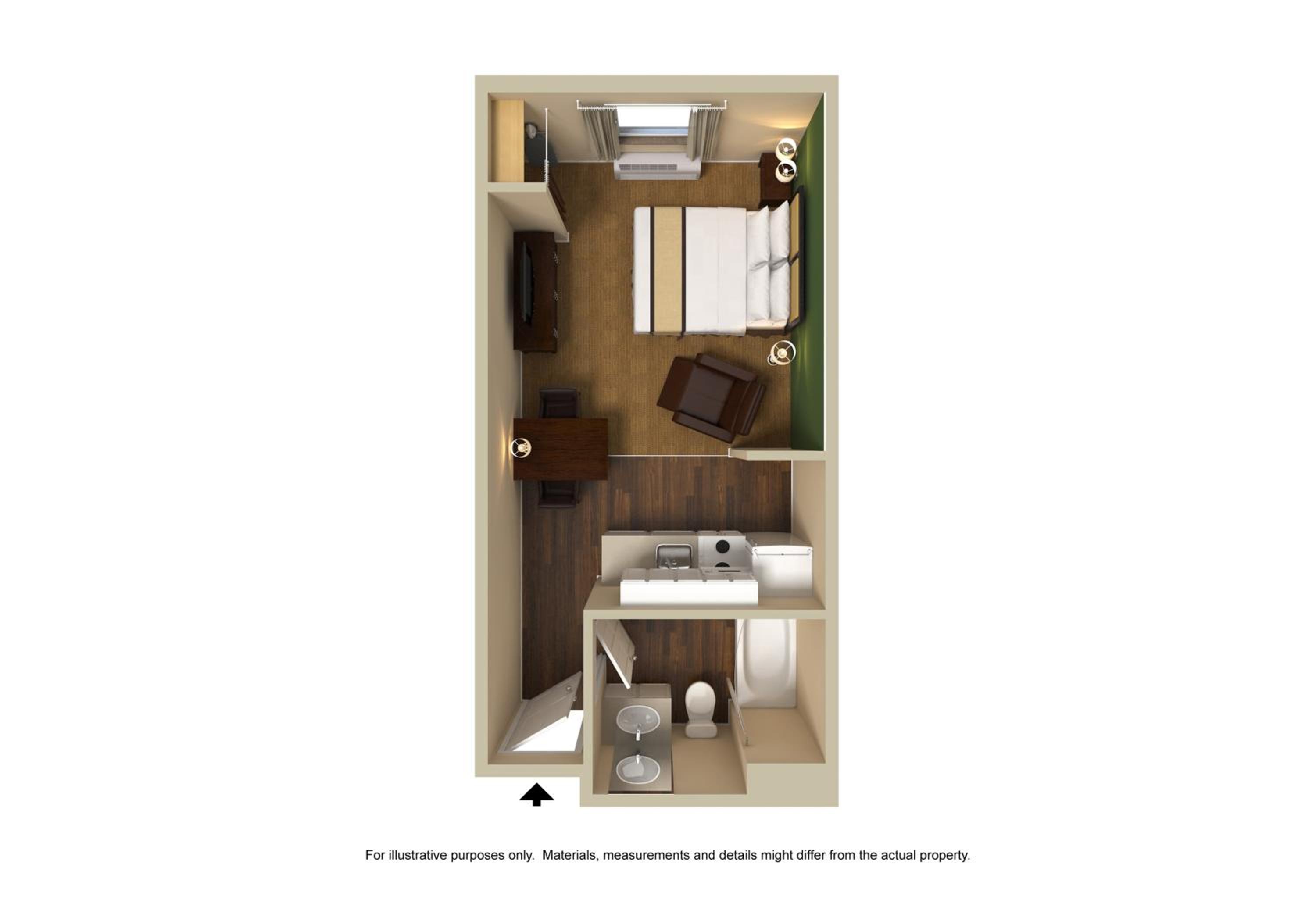 King Studio with Kitchen - Photo 8
