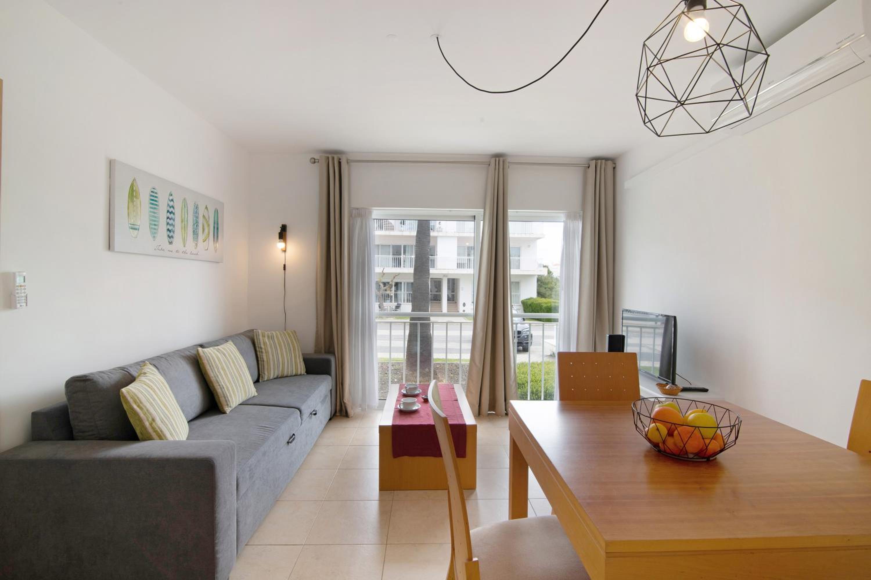 One-Bedroom Apartment with Garden View
