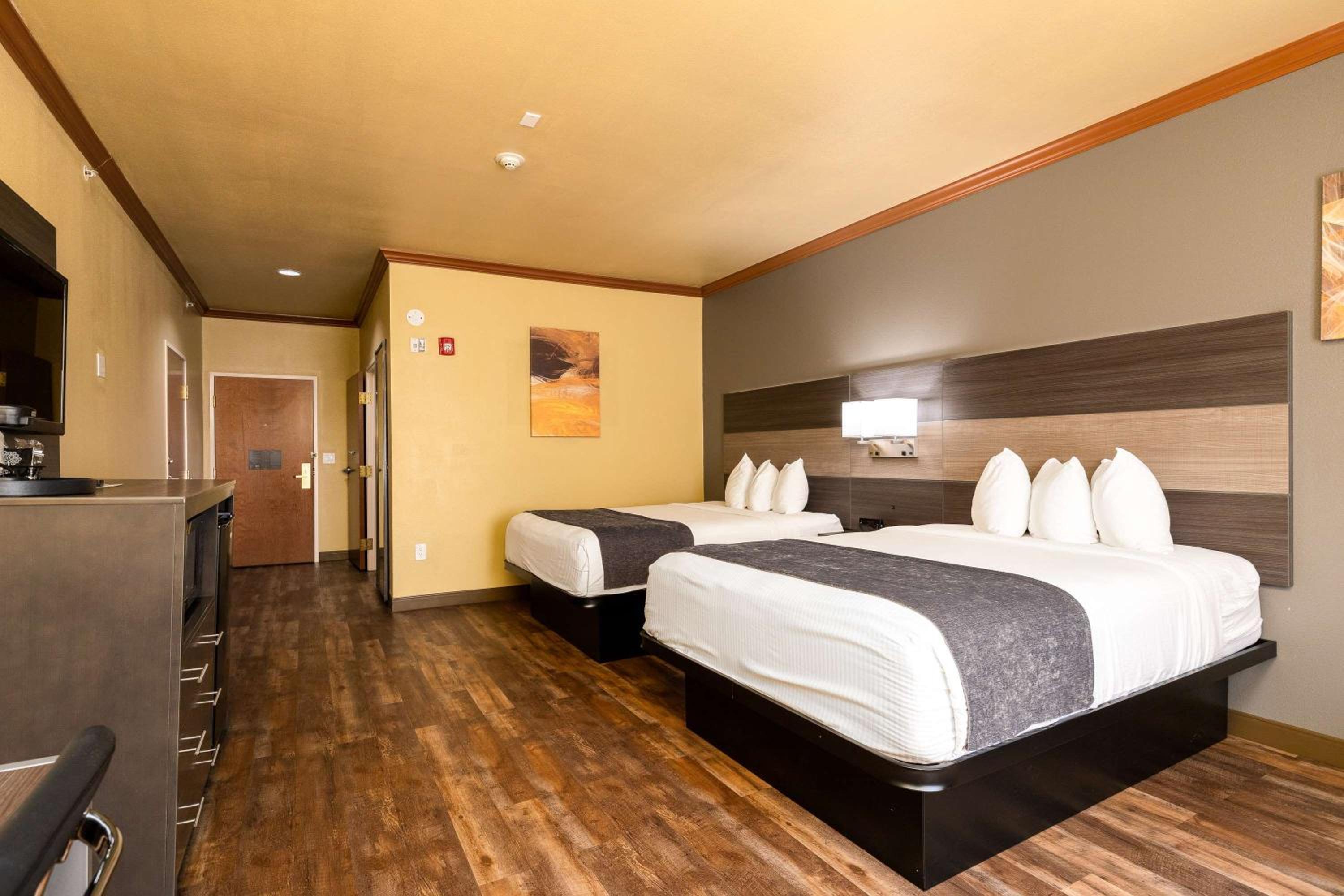 Queen Room with Two Queen Beds with Roll-In Shower - Mobility Access