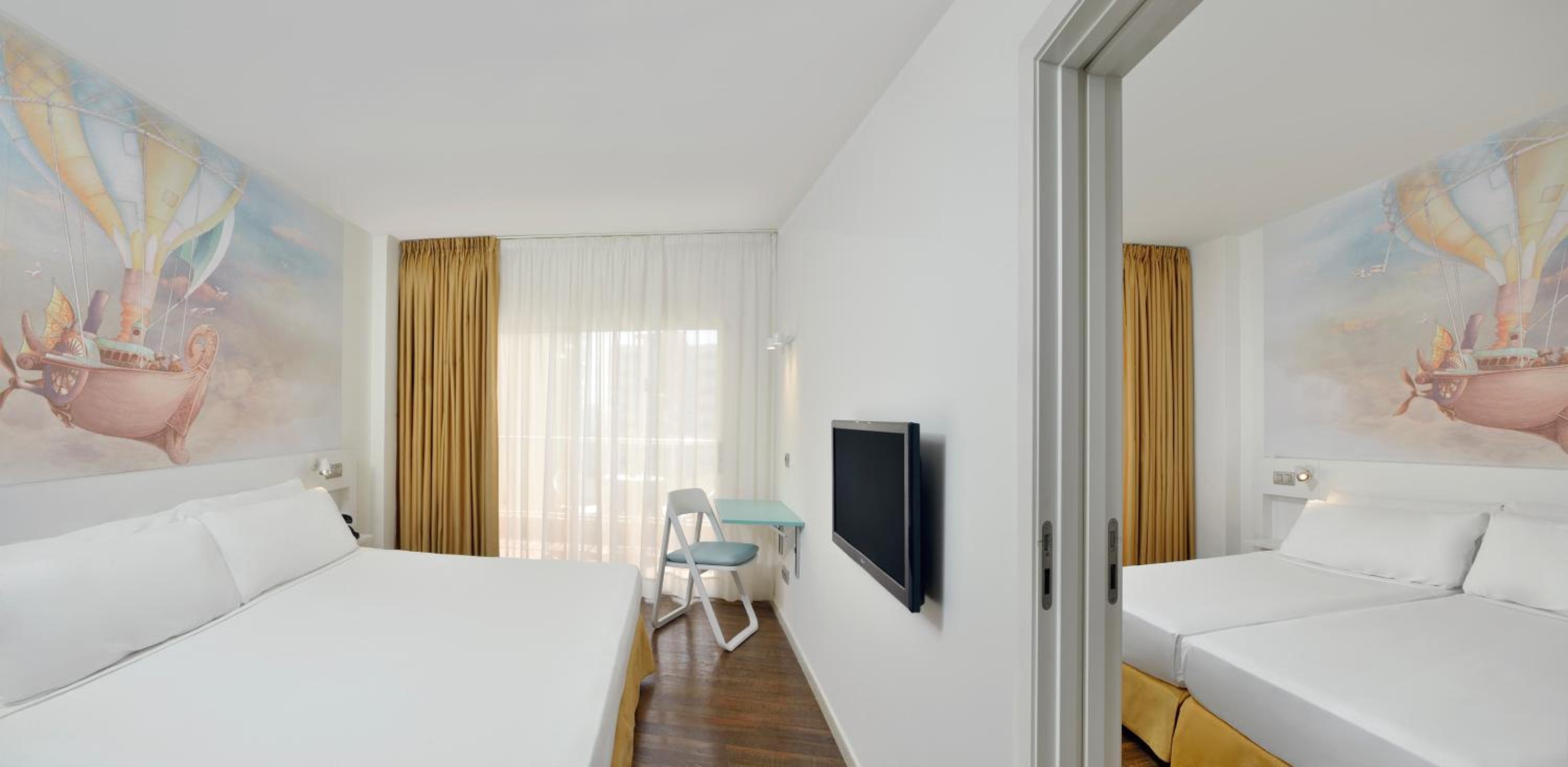 Family Room with Two Bedrooms