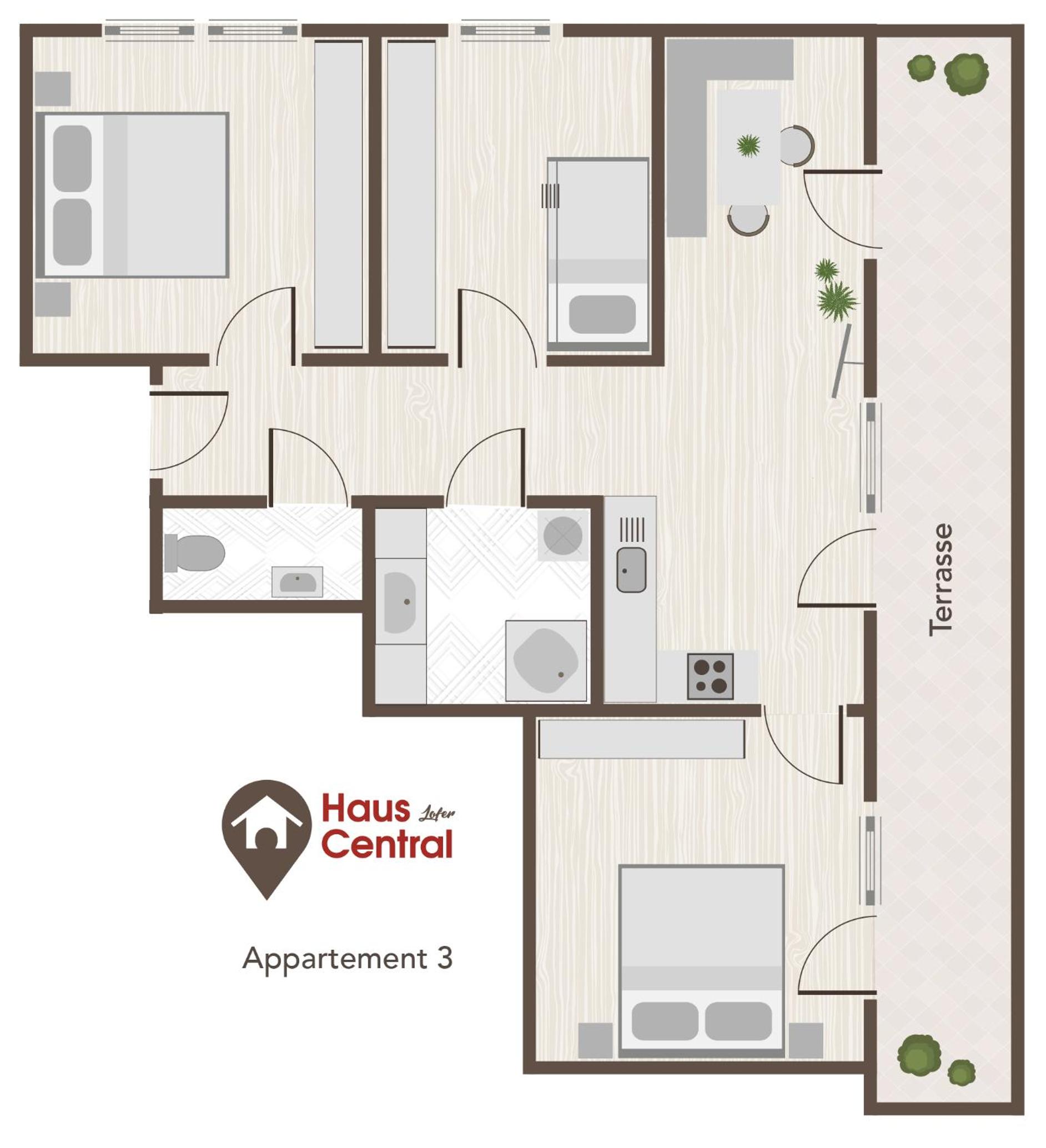 Apartment with Terrace