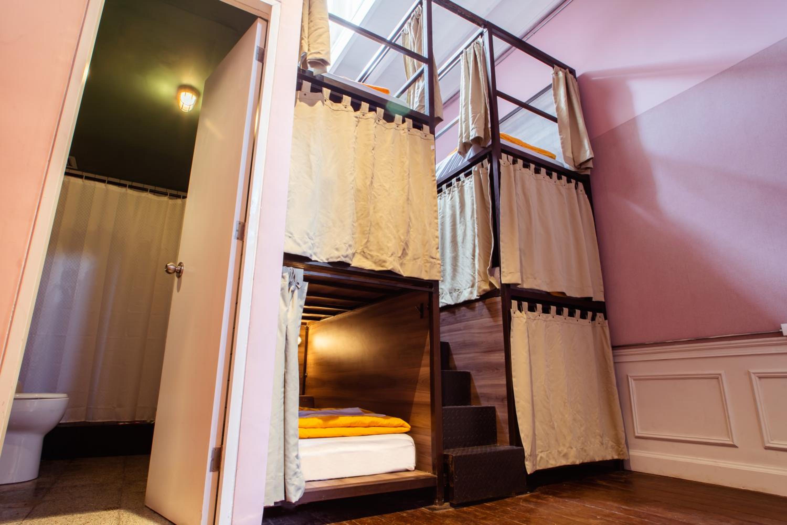 Bed in 6-Bed Female Dormitory Room