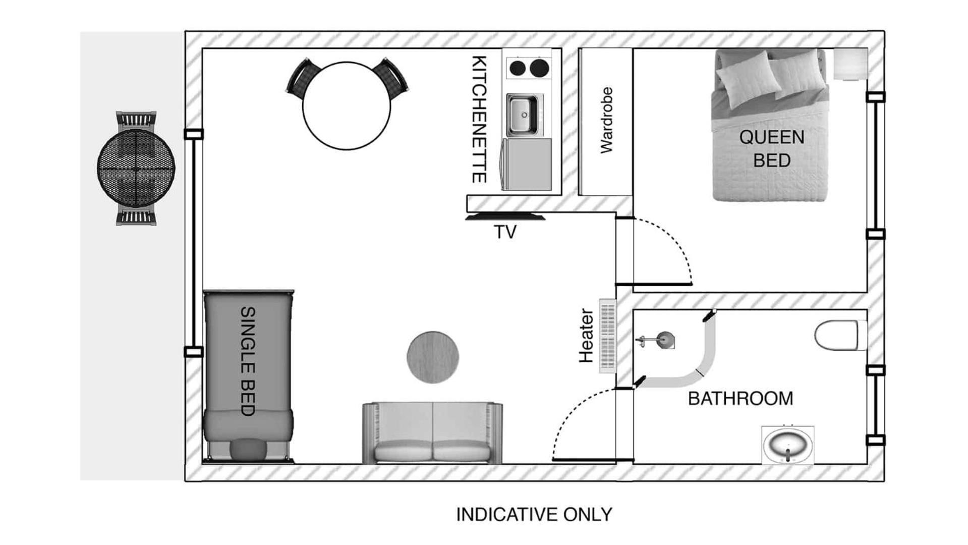 Standard One-Bedroom Unit photo 3