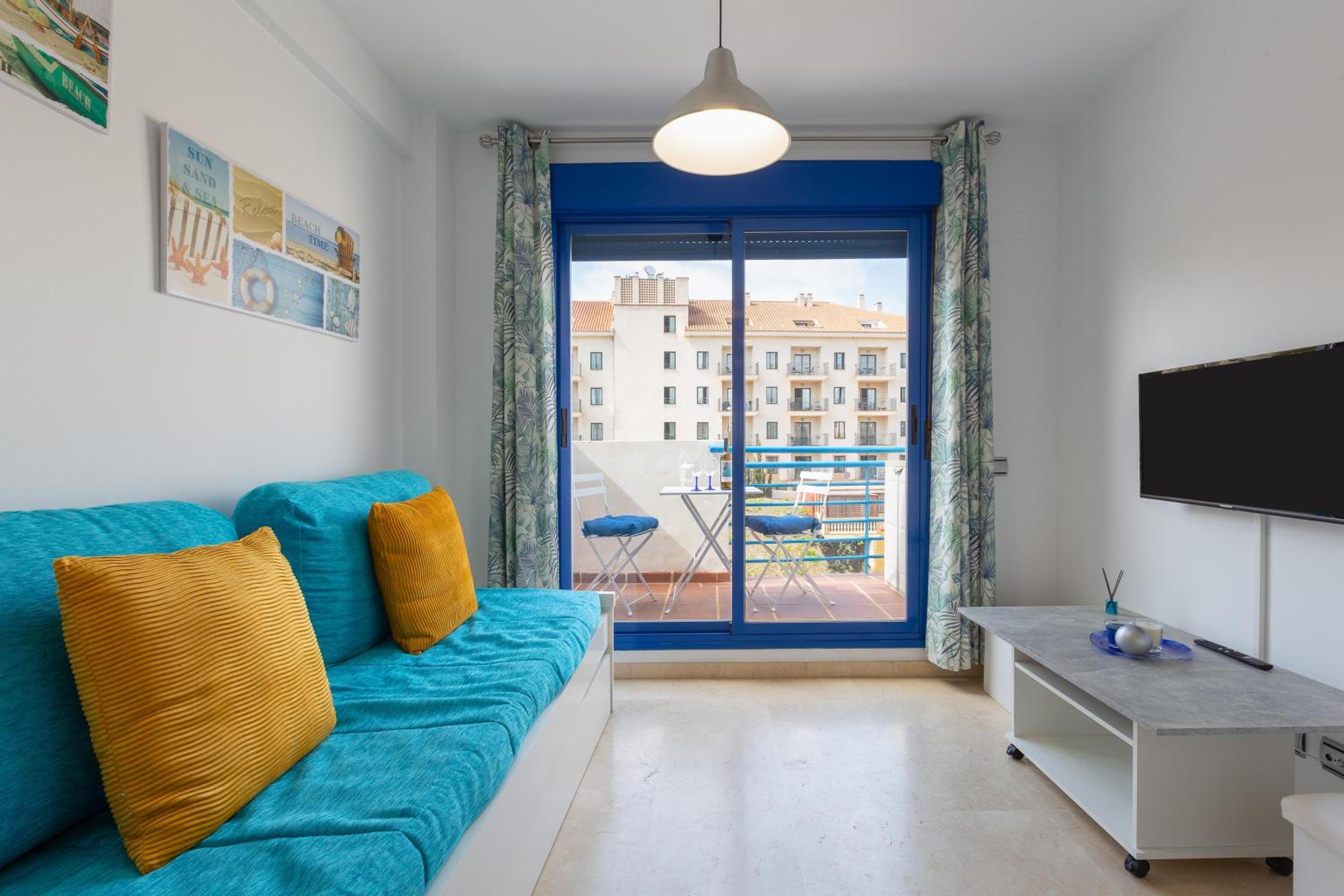 Apartamento de un dormitorio superior con balcón