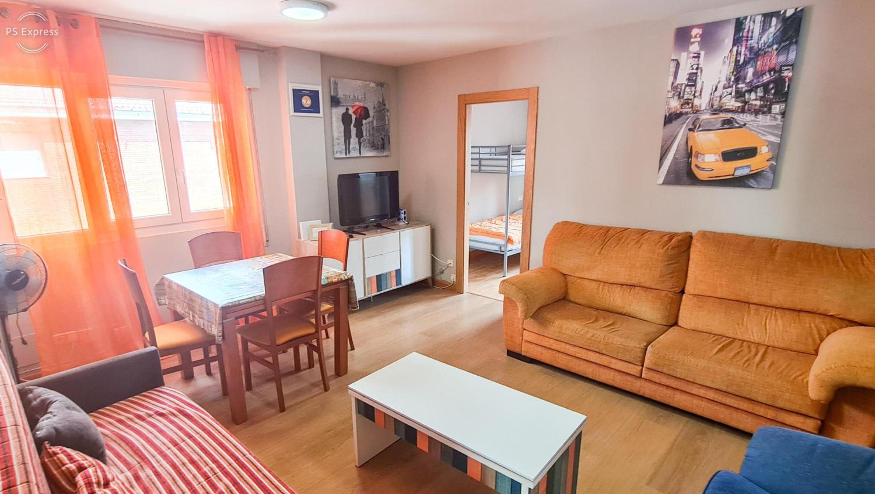Apartamento de dos habitaciones