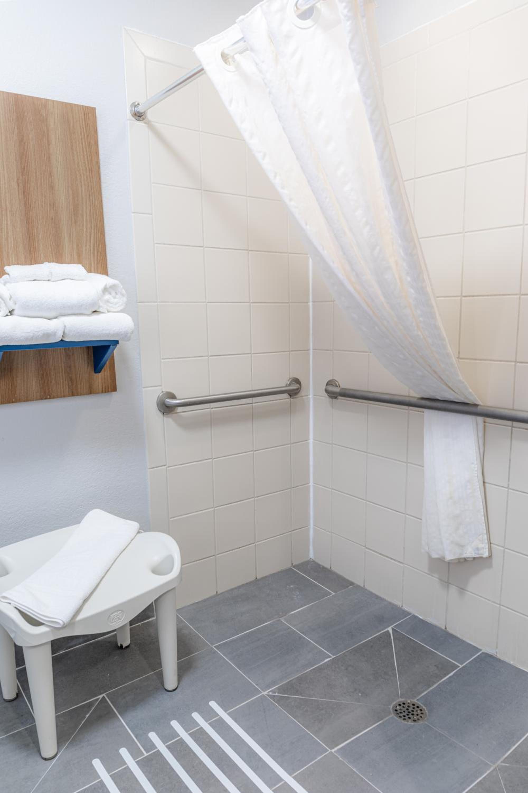 1 Queen Bed, Mobility Accessible Room with Roll-In Shower, Non-Smoking - Photo 7