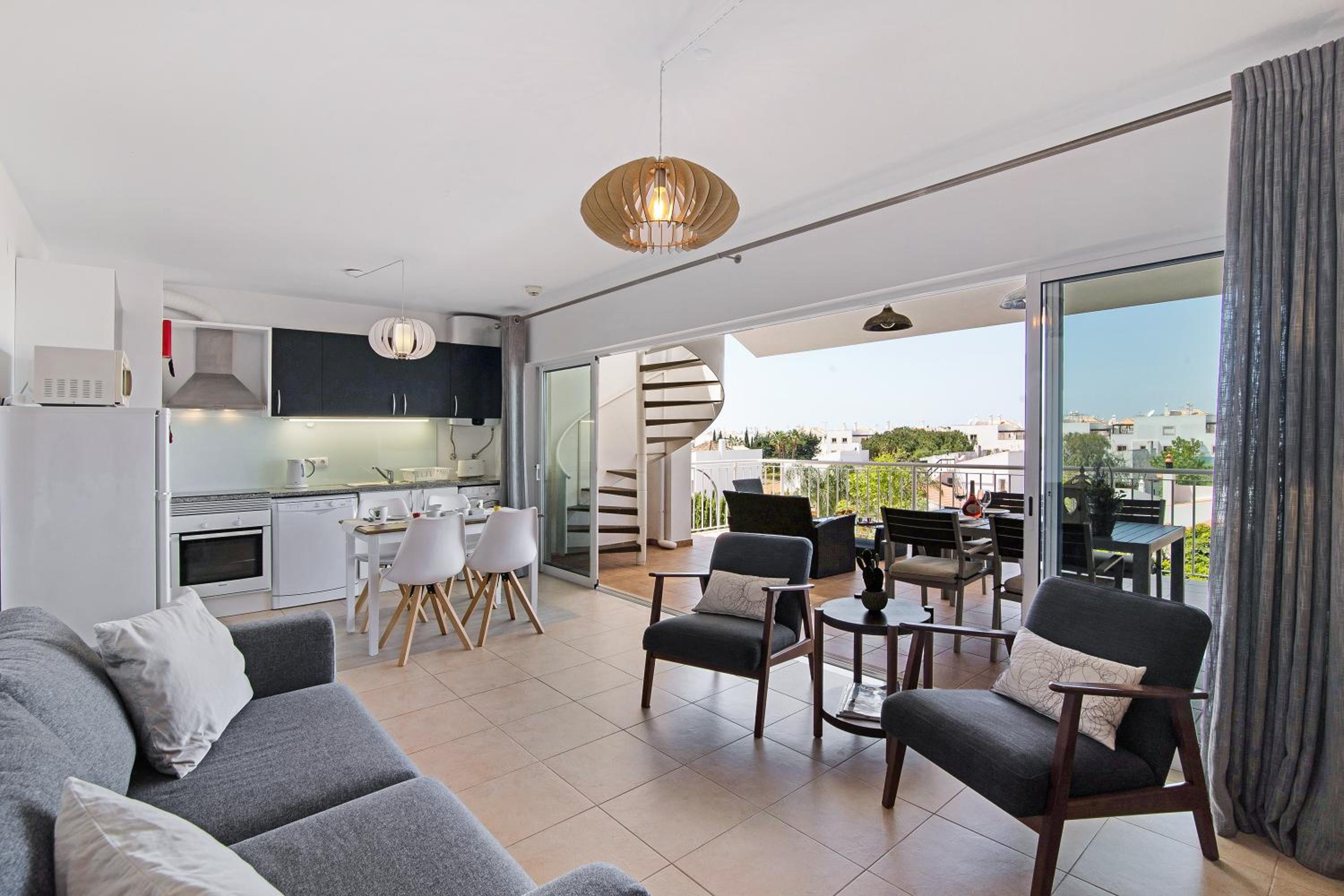 Two-Bedroom Deluxe Apartment with Garden View