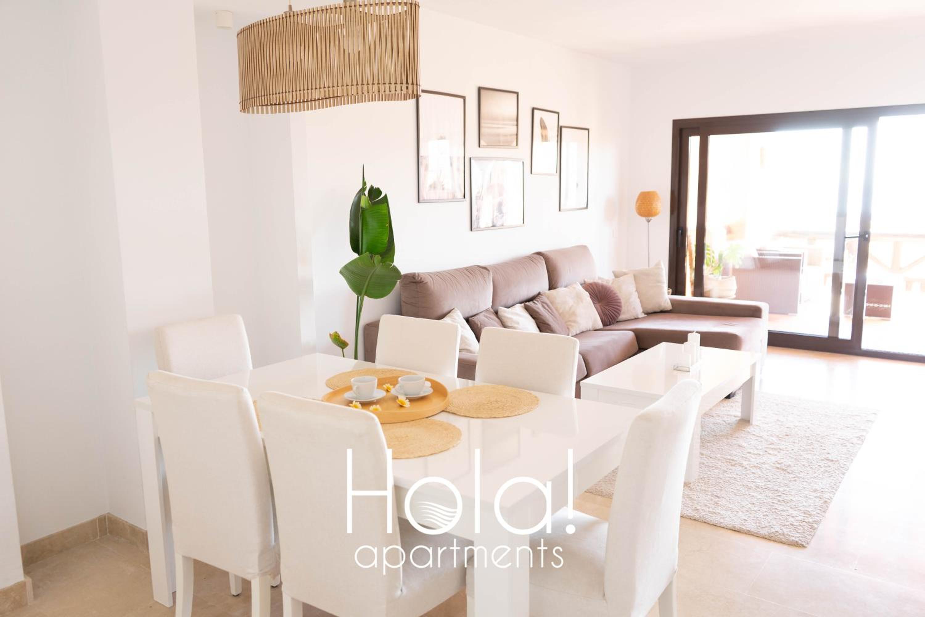 Apartamento con vista al mar