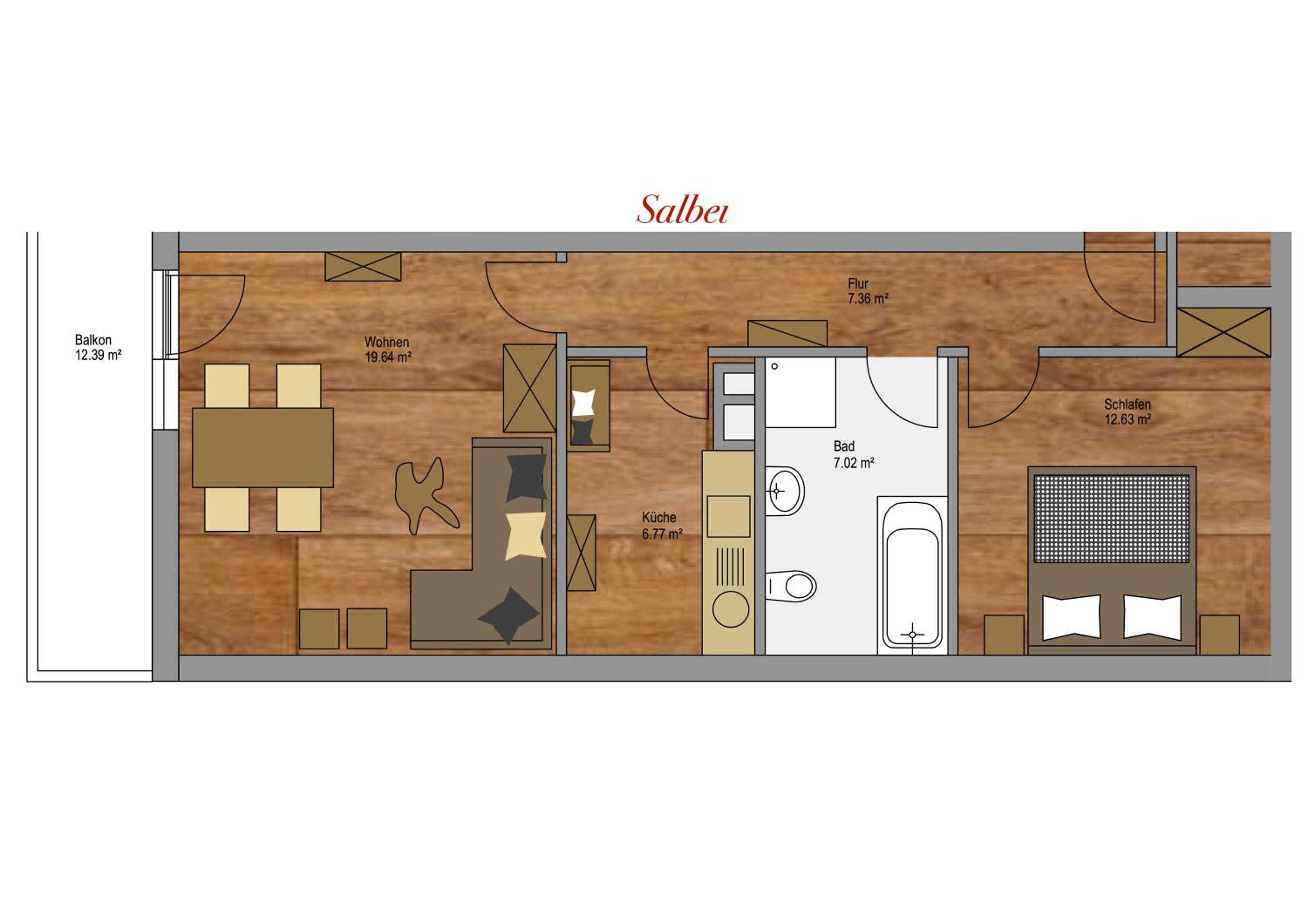 Apartment Salbei with Mountain View photo 3