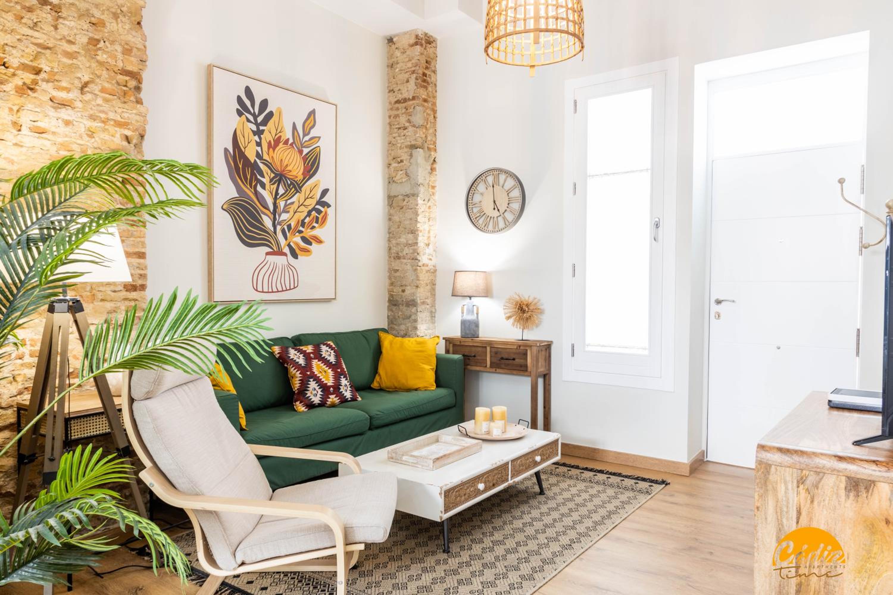 Apartamento de dos habitaciones