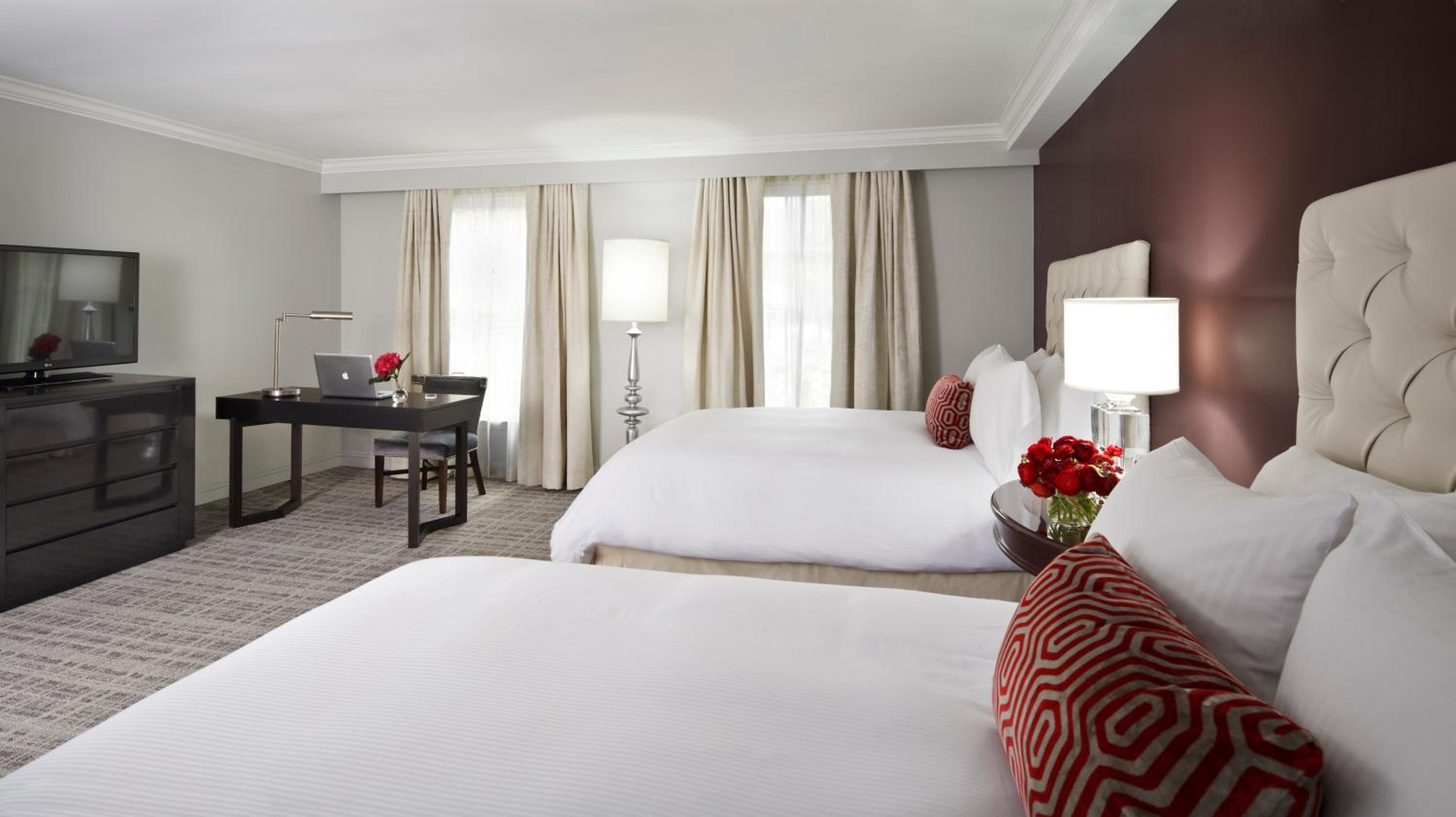 Queen Room with Two Queen Beds - Mobility/Hearing Accessible with Roll-In Shower - Photo 2