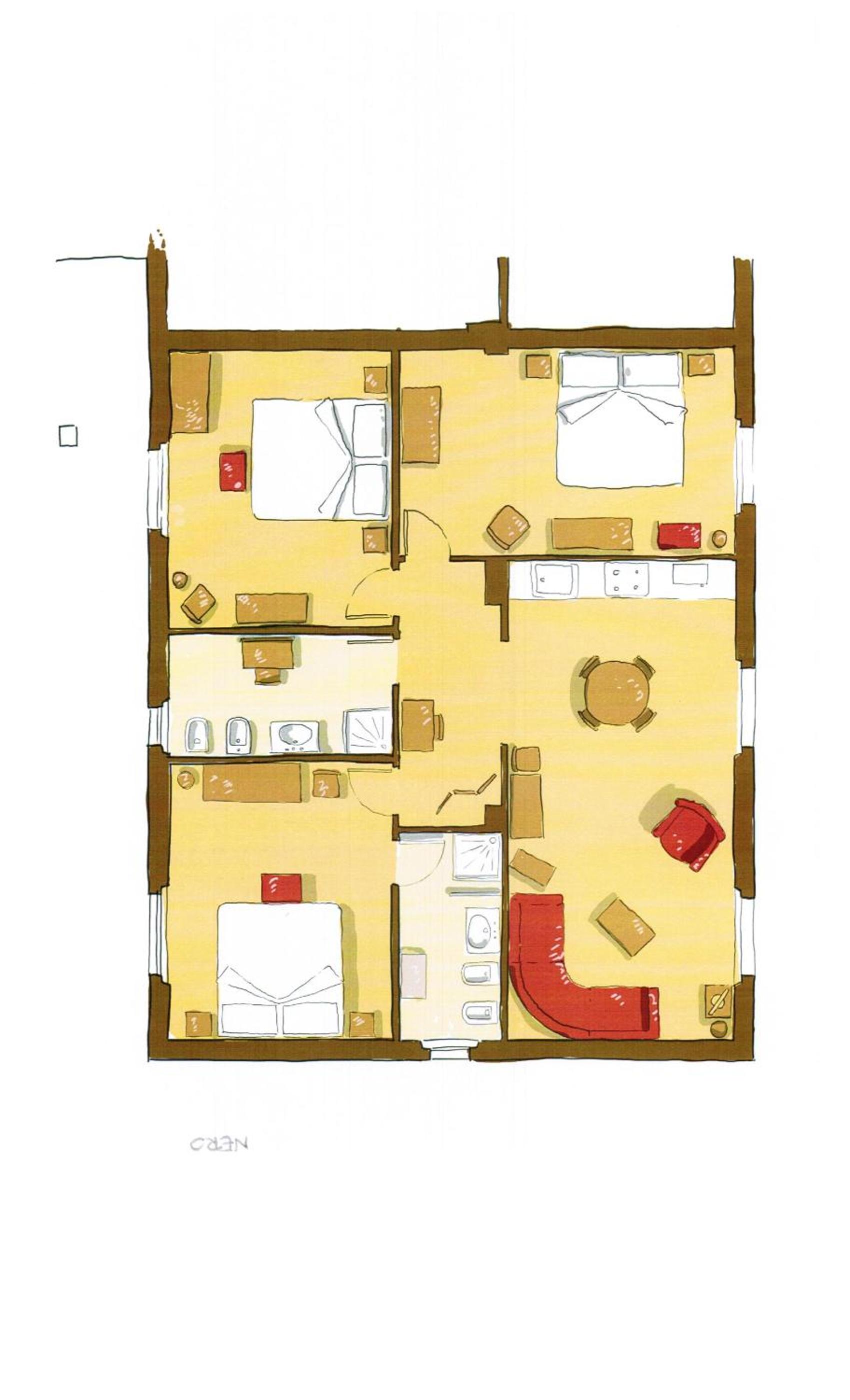 Apartment with Shower photo 3