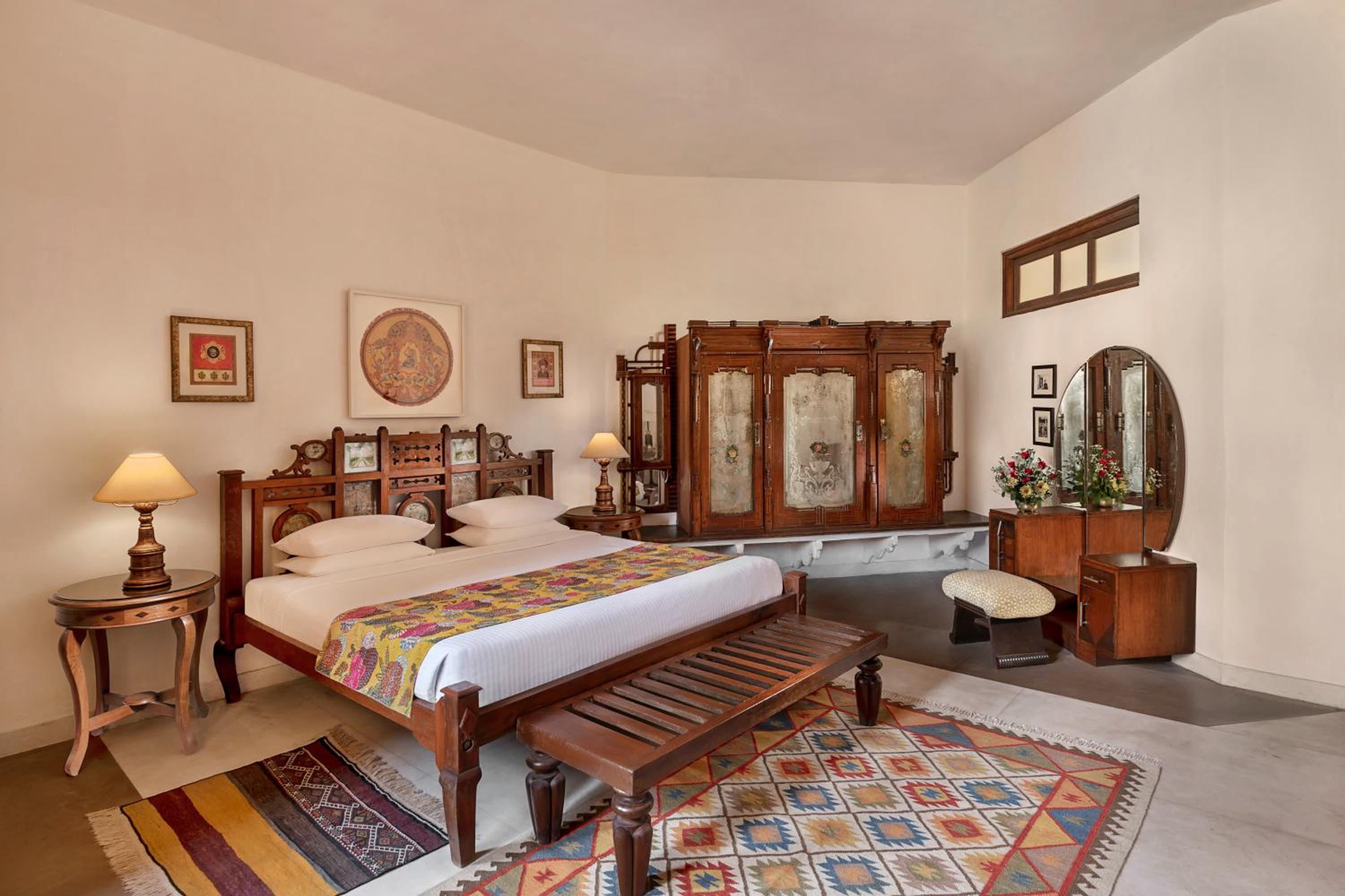 Heritage Splendour Room – Enjoy a 10% discount on spa, laundry, and vintage car services, alongside complimentary evening tea, guided fort tours, and morning yoga (7:00 AM – 8:00 AM) Heritage Splendour Room – Enjoy a 10% discount on spa, laundry, and vintage car services, alongside complimentary evening tea, guided fort tours, and morning yoga (7:00 AM – 8:00 AM)