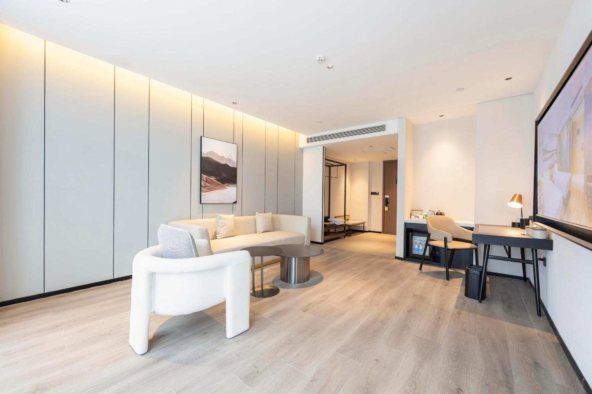 Deluxe King Suite with City View photo 3