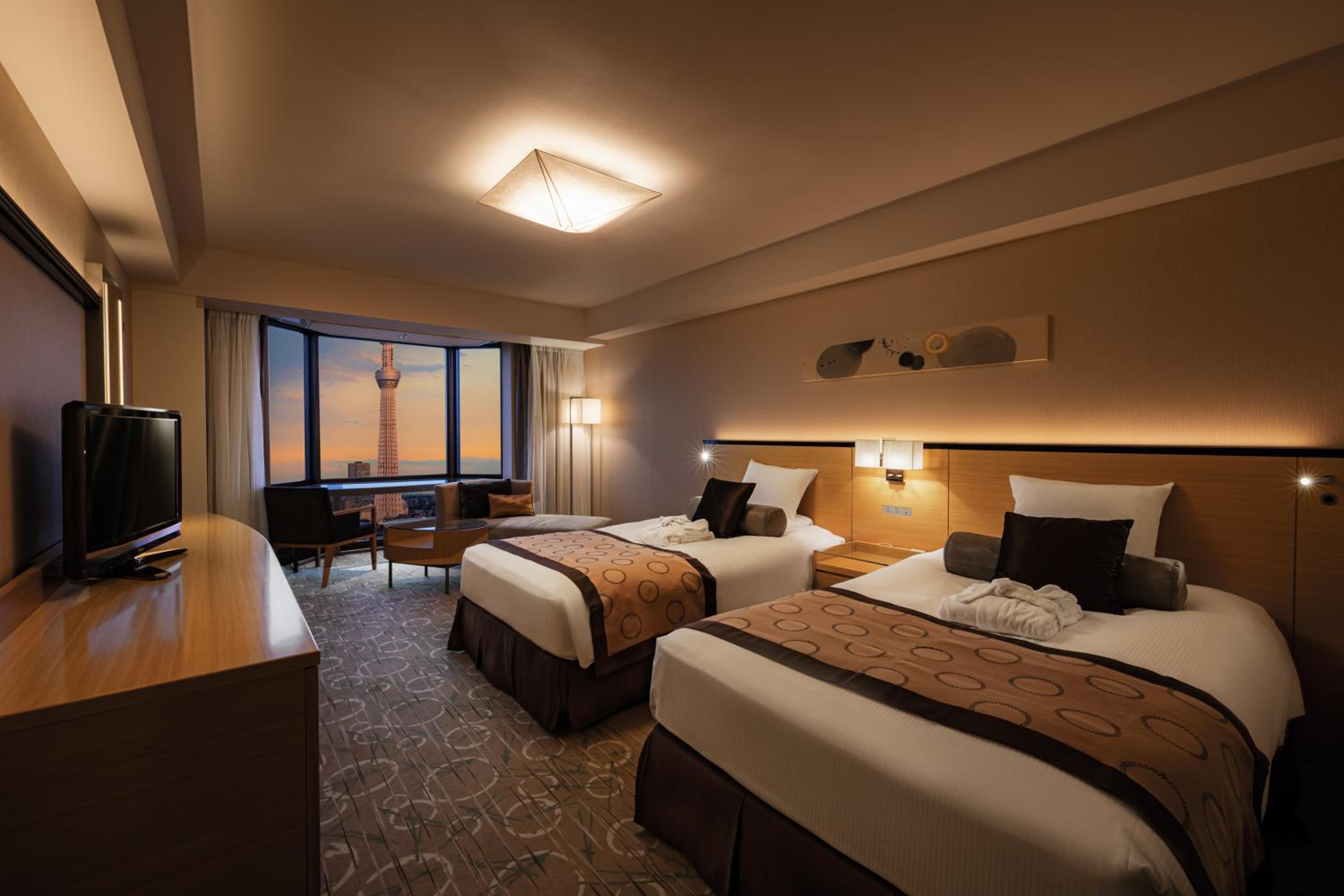 Executive Deluxe Twin Room With Skytree Side - Non Smoking