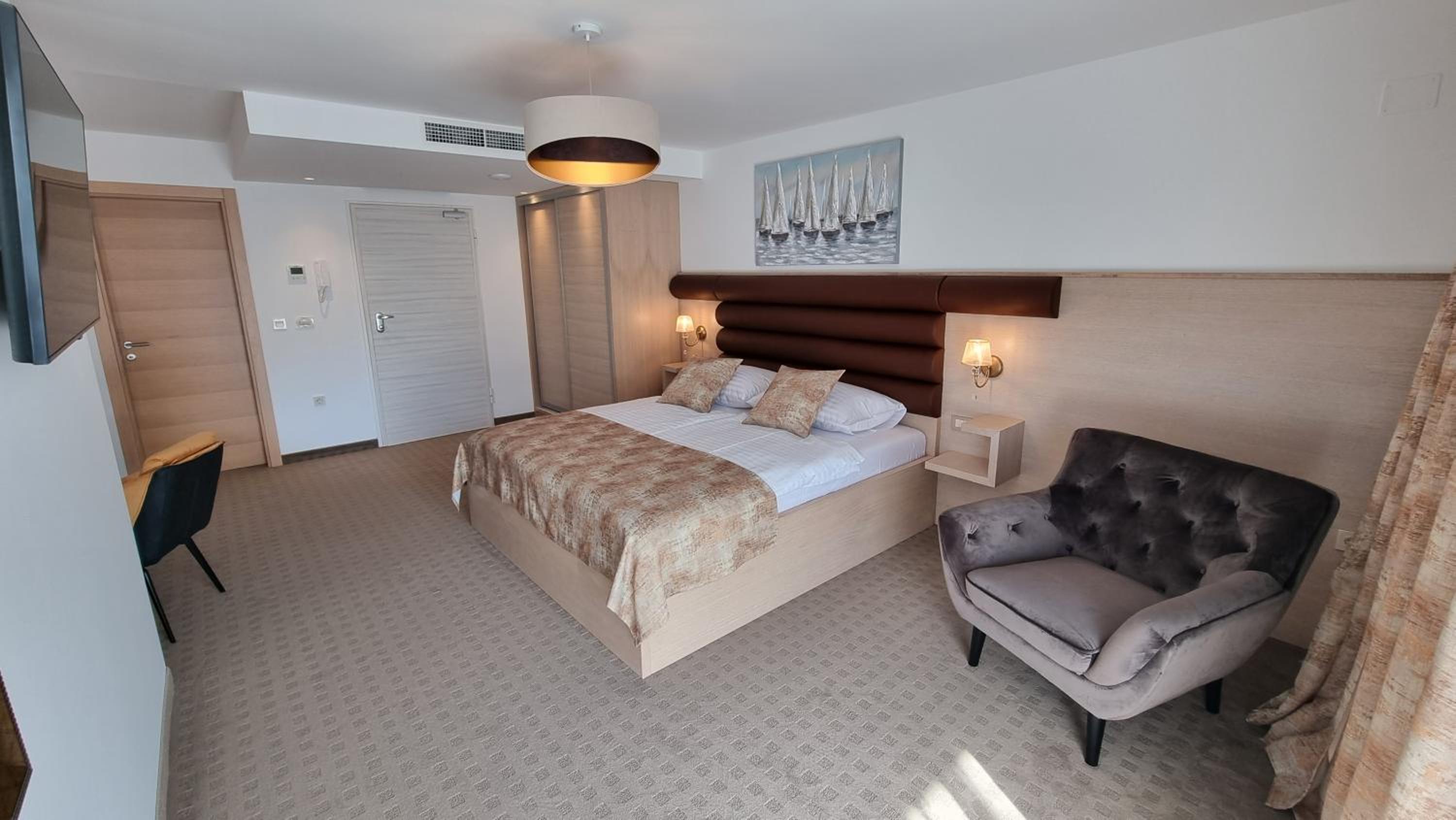 Deluxe Double Room with Balcony and Sea View - Dependance