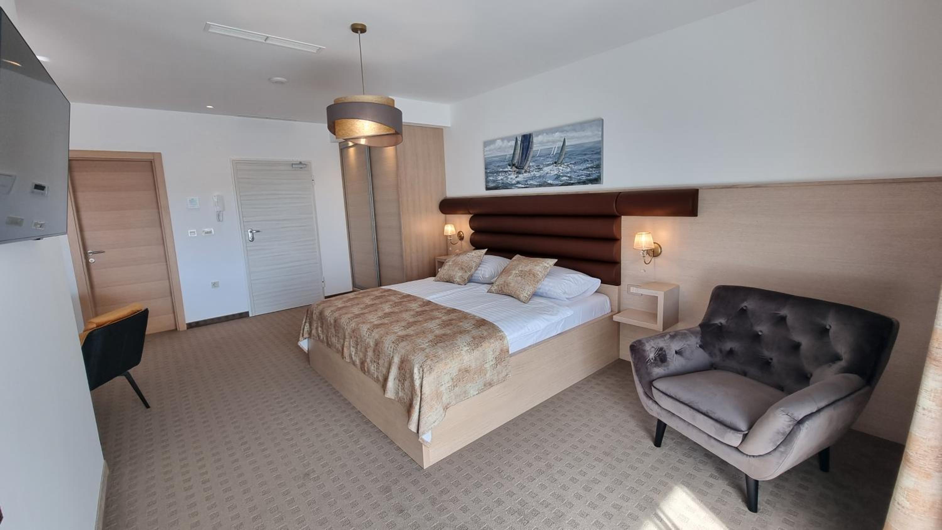 Deluxe Double Room with Balcony and Sea View - Dependance