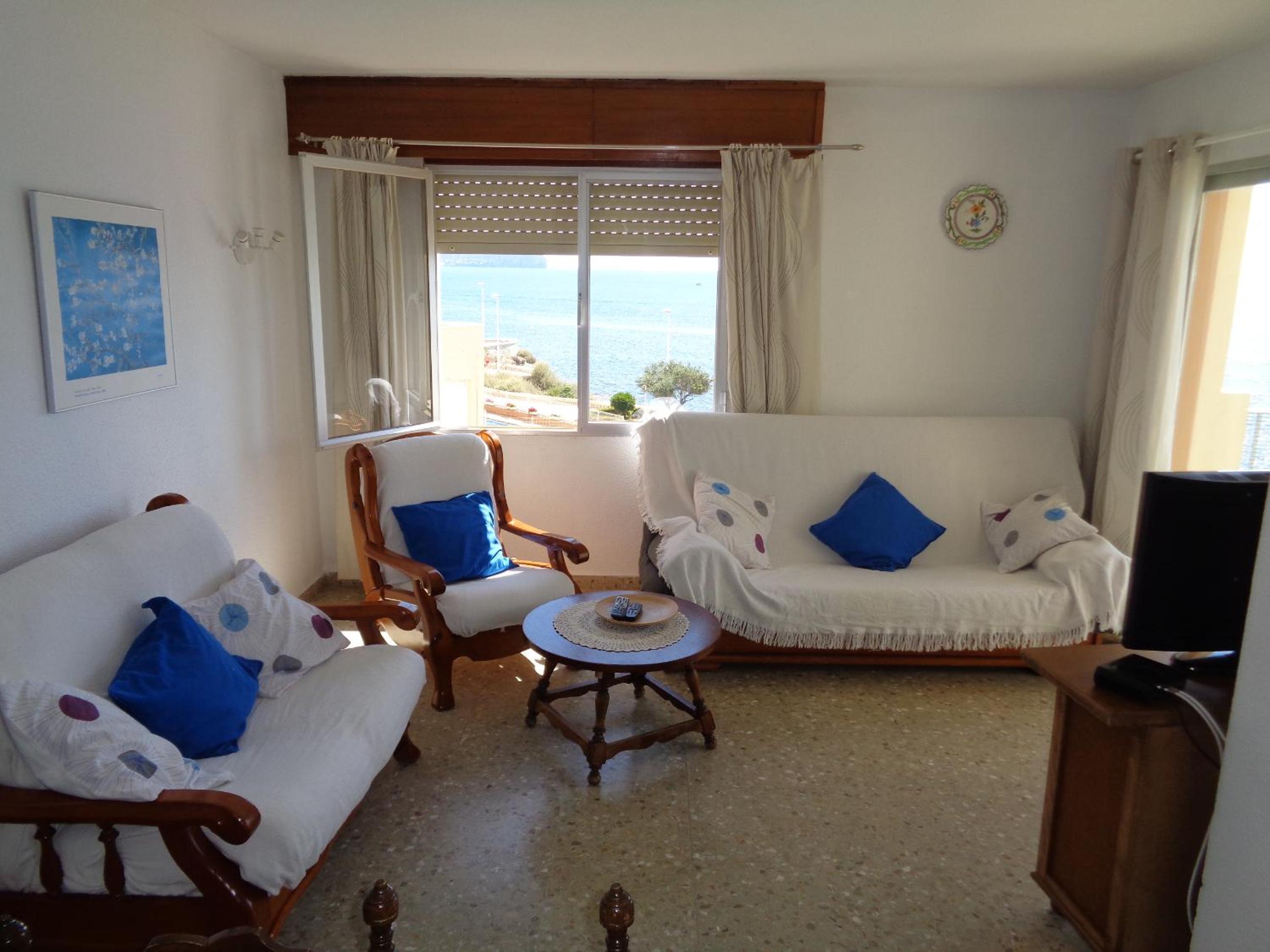 Apartamento con vista al mar