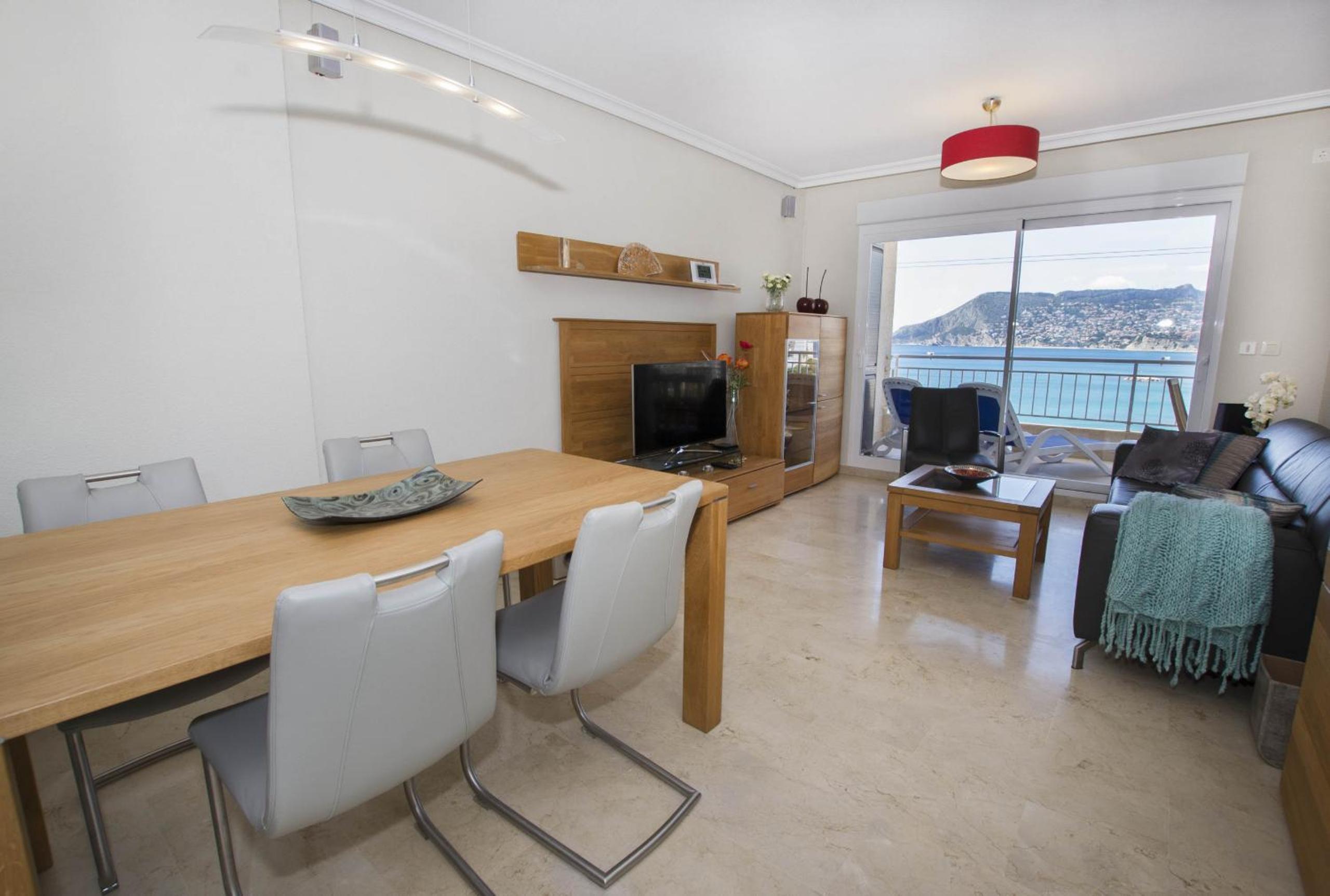 Apartamento con vista al mar