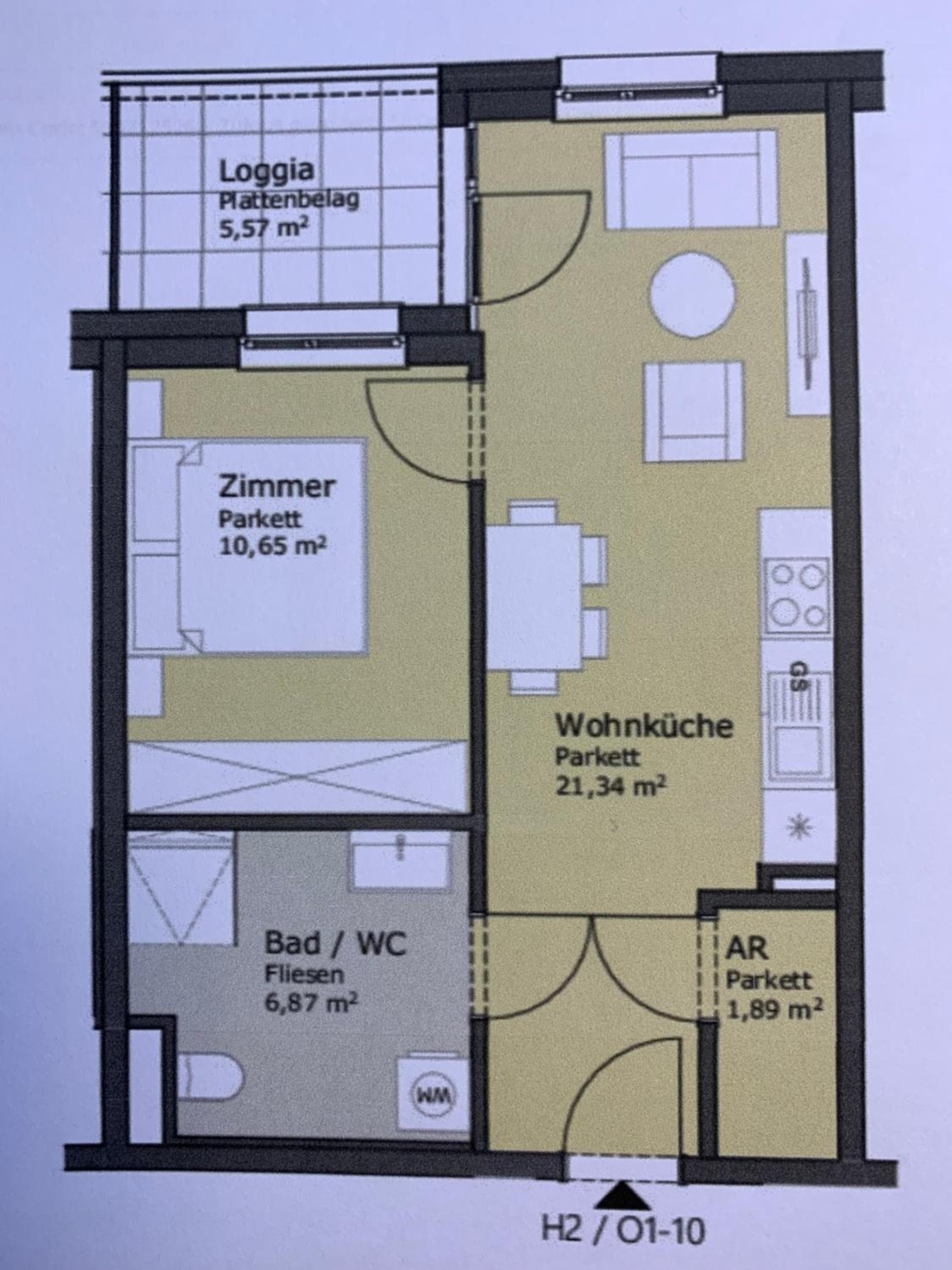 One-Bedroom Apartment photo 2