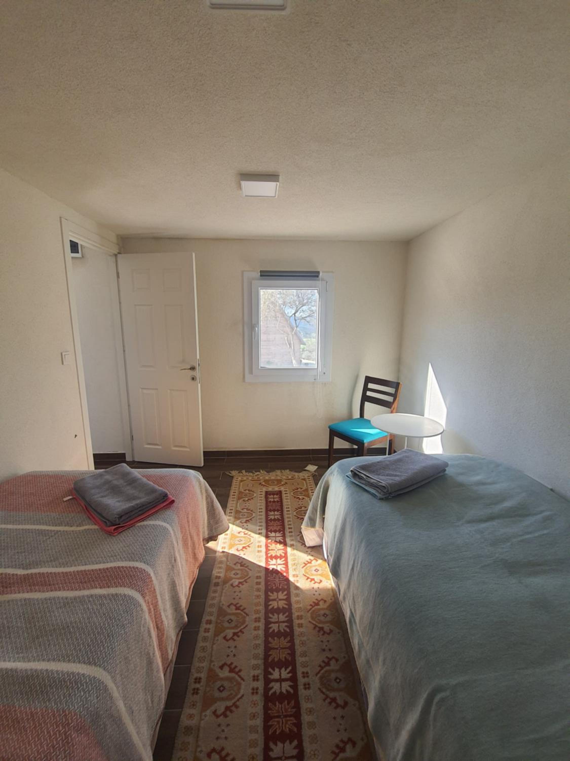 Twin Room With Shared Bathroom