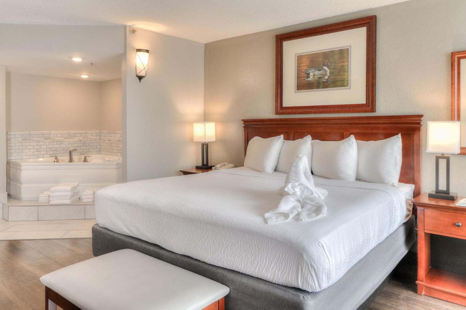 King Room Mini-Suite with Jacuzzi & Fireplace photo 3