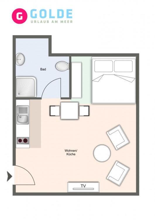 One-Bedroom Apartment photo 3