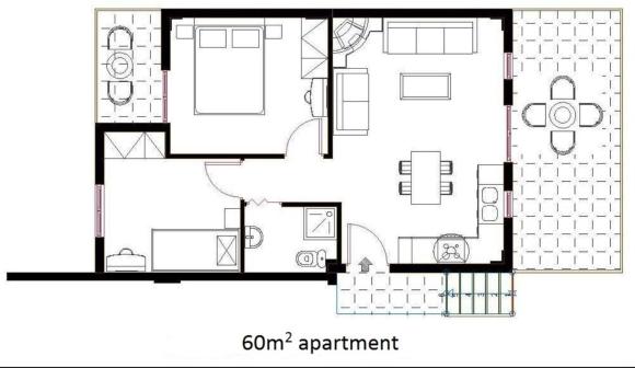 Two-Bedroom Apartment with Balcony and Partial Sea View - Photo 14