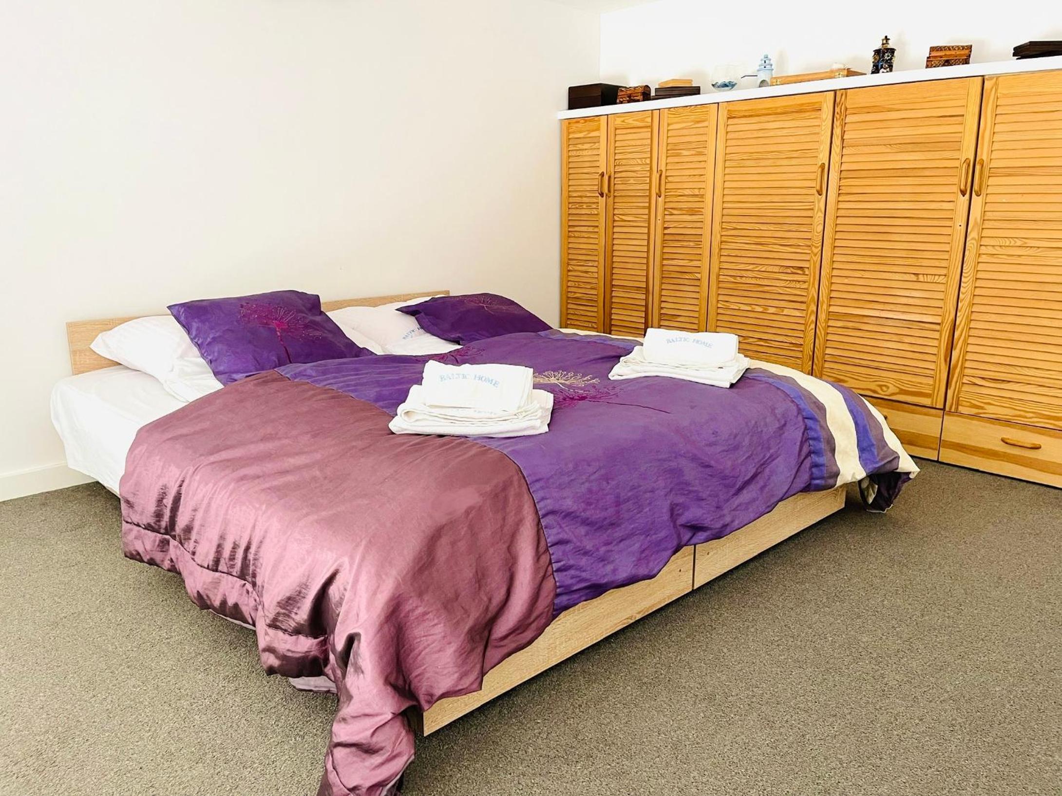One Bedroom Apartment with Mezzanine and a Living Room