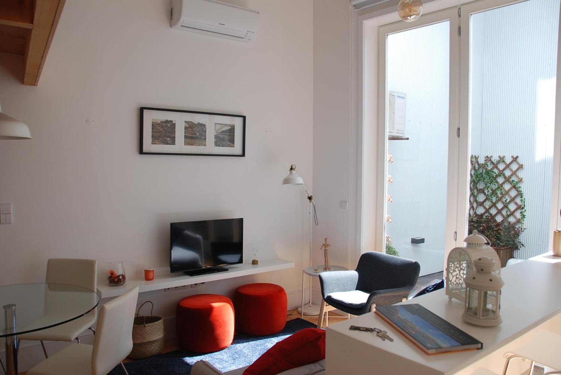 Two-Bedroom Apartment with Terrace